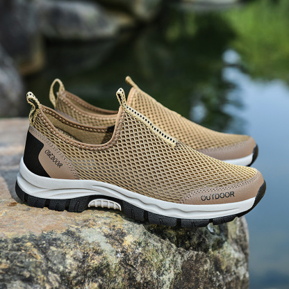 ⏰【Nuevo modelo de verano, oferta por tiempo limitado]】Zapatos de senderismo ligeros, fáciles de caminar durante 10 horas.