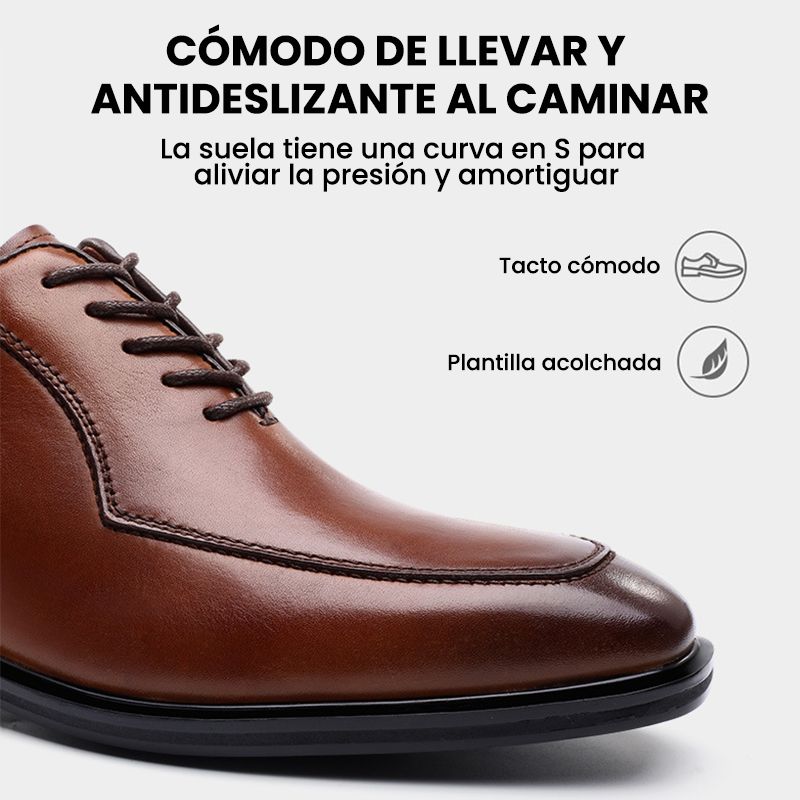 🛒Descuento a mitad de precio por tiempo limitado.Los zapatos de cuero de diseño ergonómico pueden aliviar el dolor y tienen un diseño más elegante.-rlisten