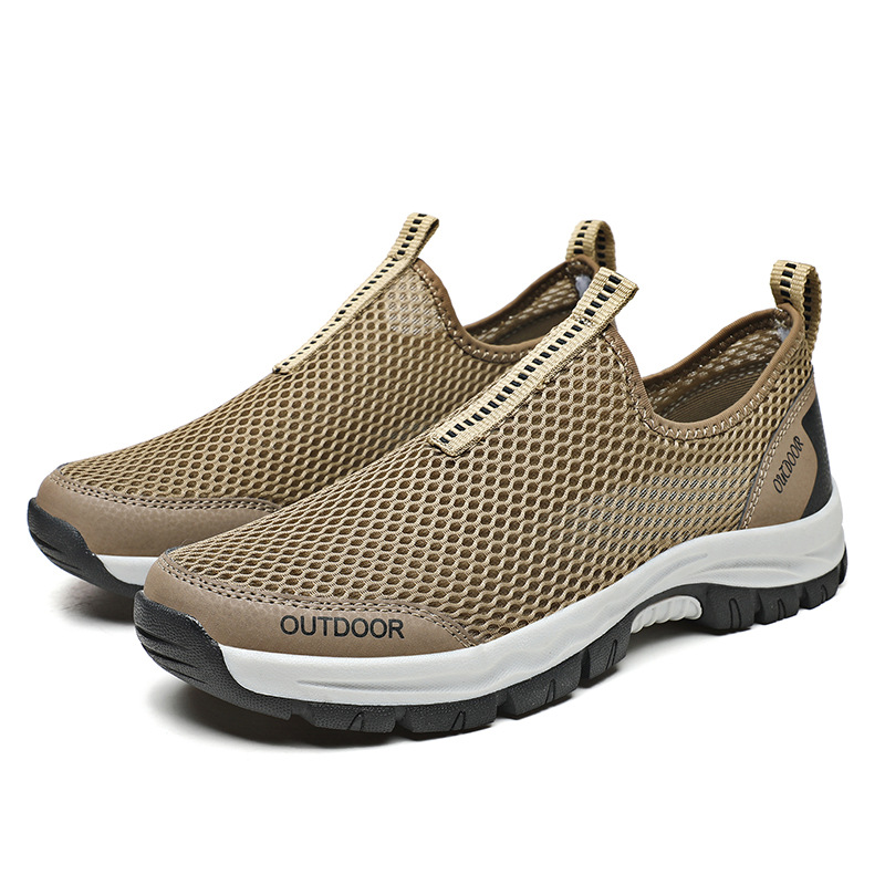 ⏰【Nuevo modelo de verano, oferta por tiempo limitado]】Zapatos de senderismo ligeros, fáciles de caminar durante 10 horas.