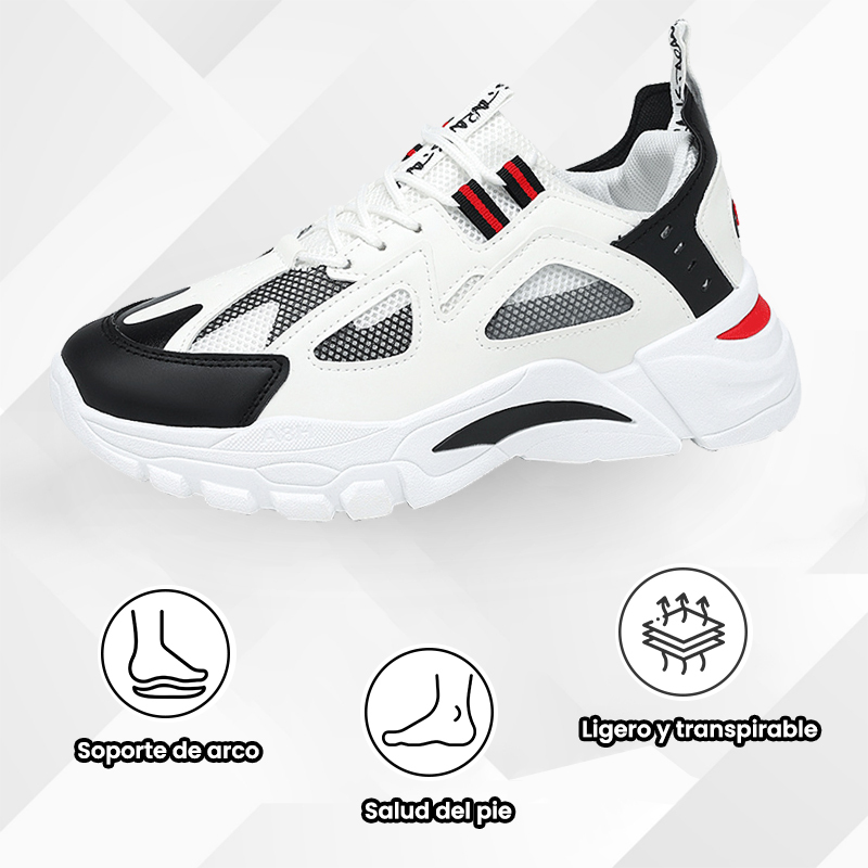 🛒Descuento a mitad de precio por tiempo limitado.Las zapatillas deportivas para hombre están diseñadas ergonómicamente para proteger mejor tus pies y aliviar la presión.-rlisten