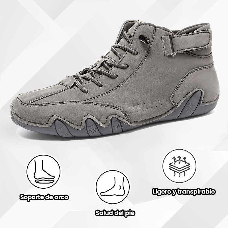 Oferta por tiempo limitado: 50 % de descuento. Los zapatos ortopédicos de cuero alivian el dolor de pies y reducen la presión del peso en las articulaciones del pie.-rlisten