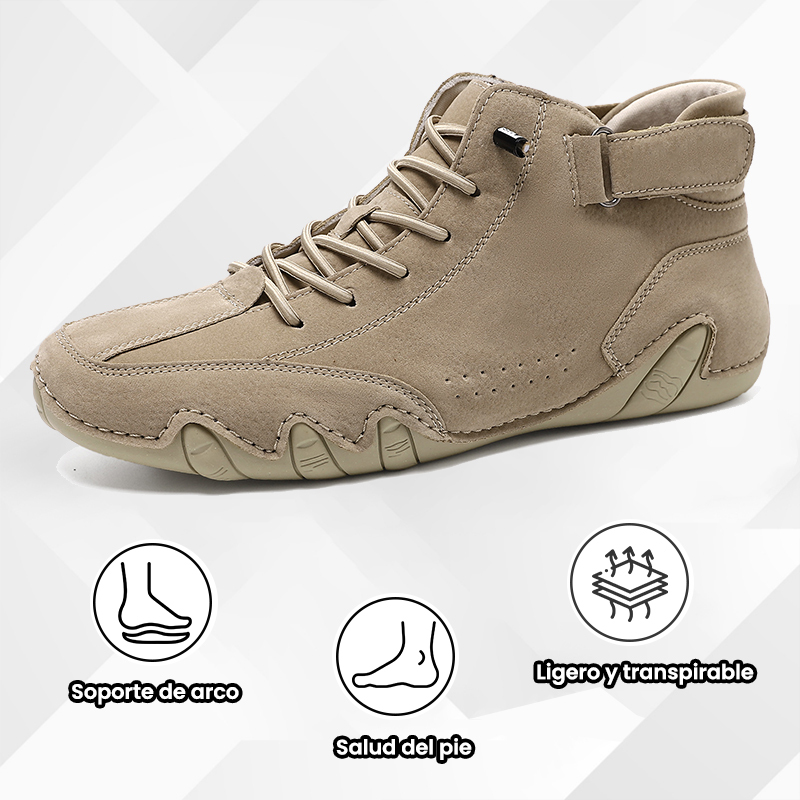Oferta por tiempo limitado: 50 % de descuento. Los zapatos ortopédicos de cuero alivian el dolor de pies y reducen la presión del peso en las articulaciones del pie.-rlisten