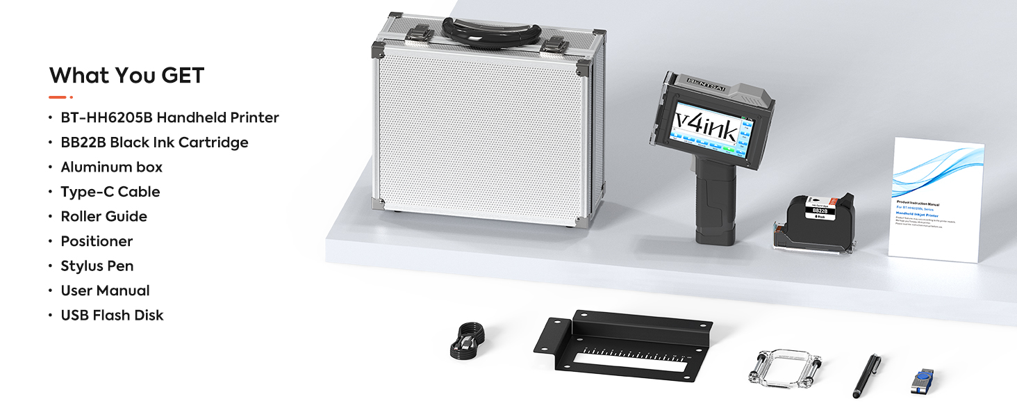 6205B handheld printer