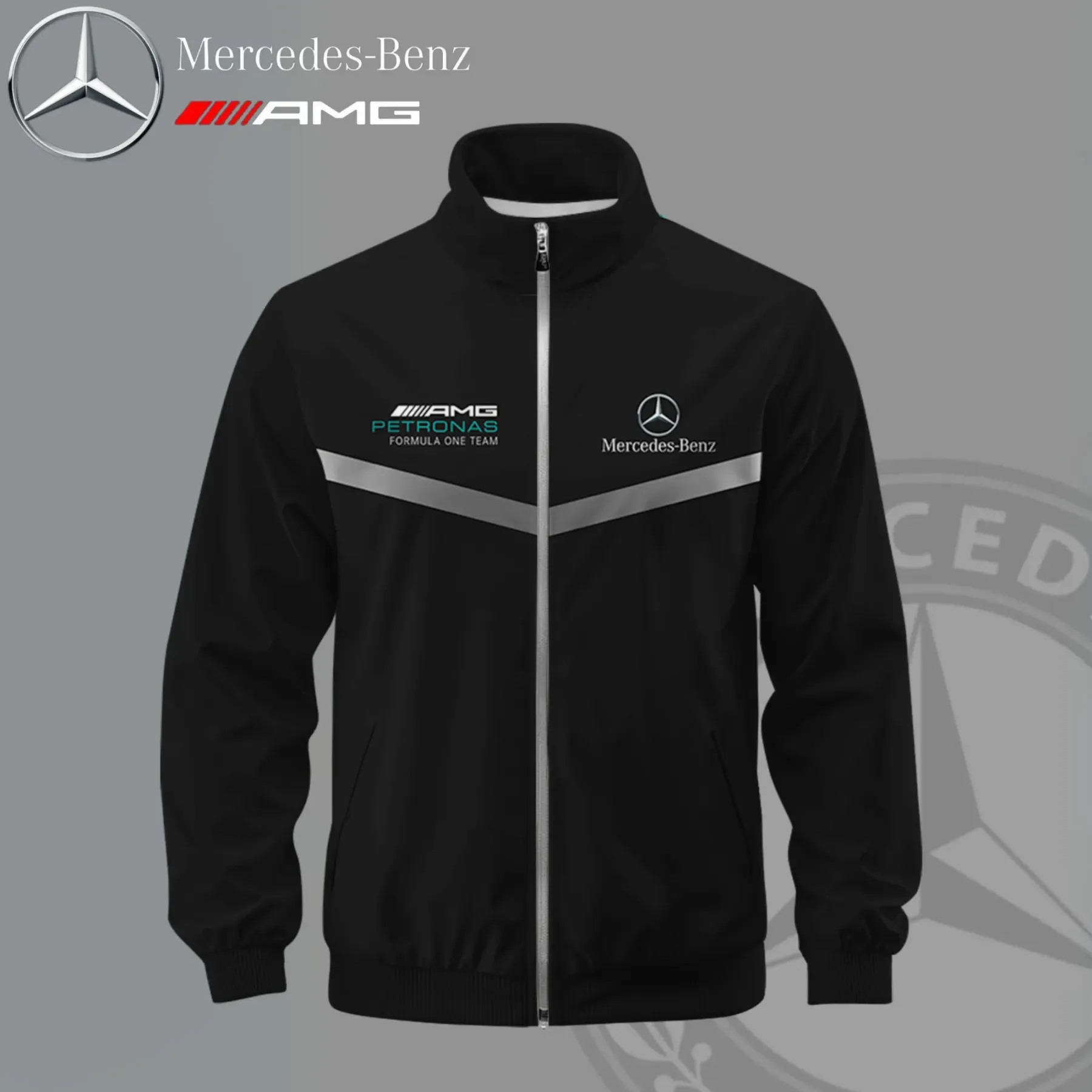 High Quality MERCEDES Stand Collar Jacket ETX-GJK-EUB01381510