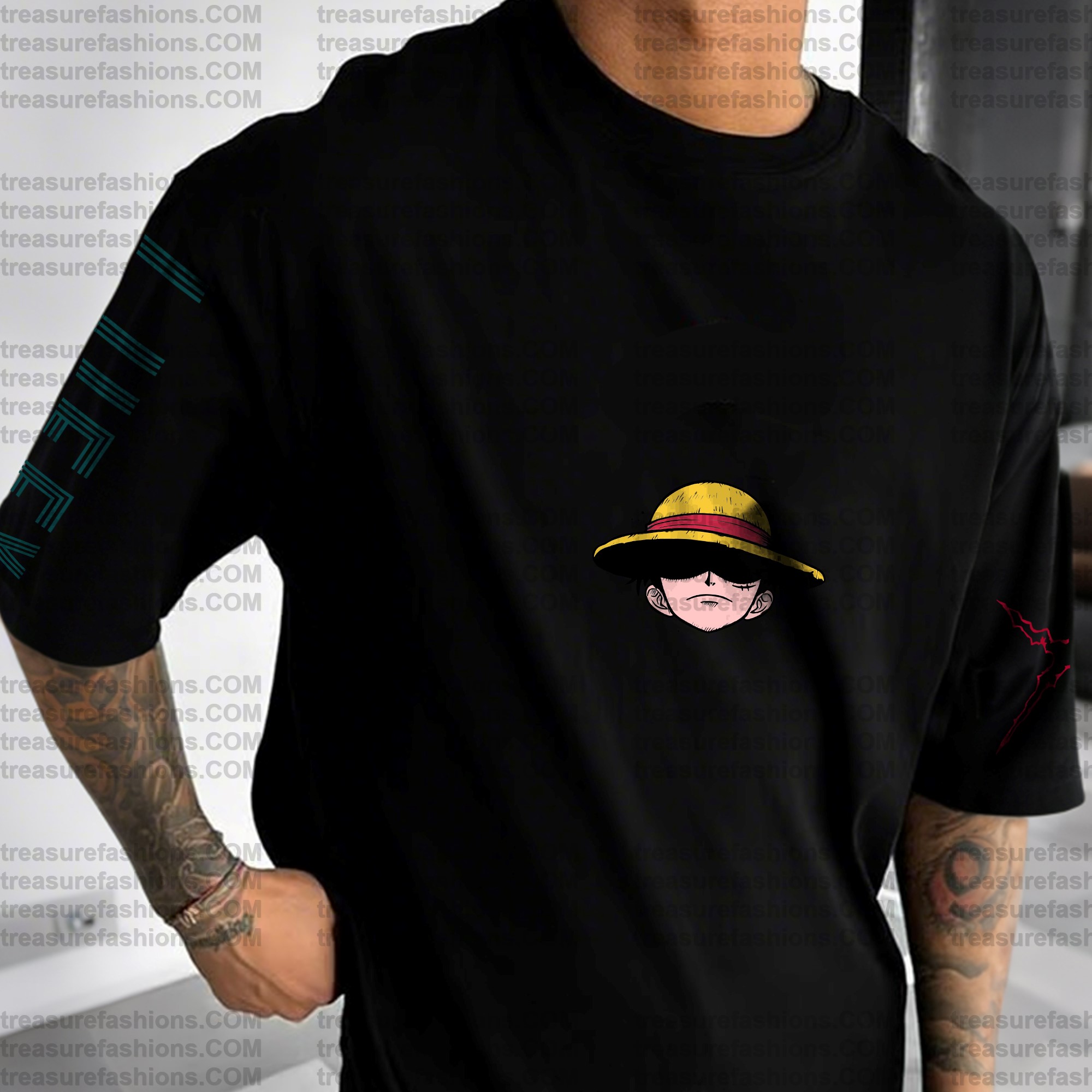 Unisex Anime Inspired Vintage T-Shirt