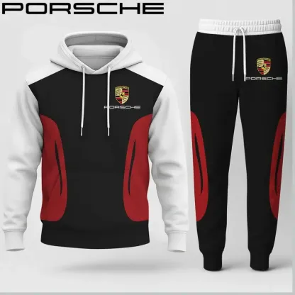 High Quality PORSCHE Hoodie & Pants Set ETX-AF+DK-PSC5810069