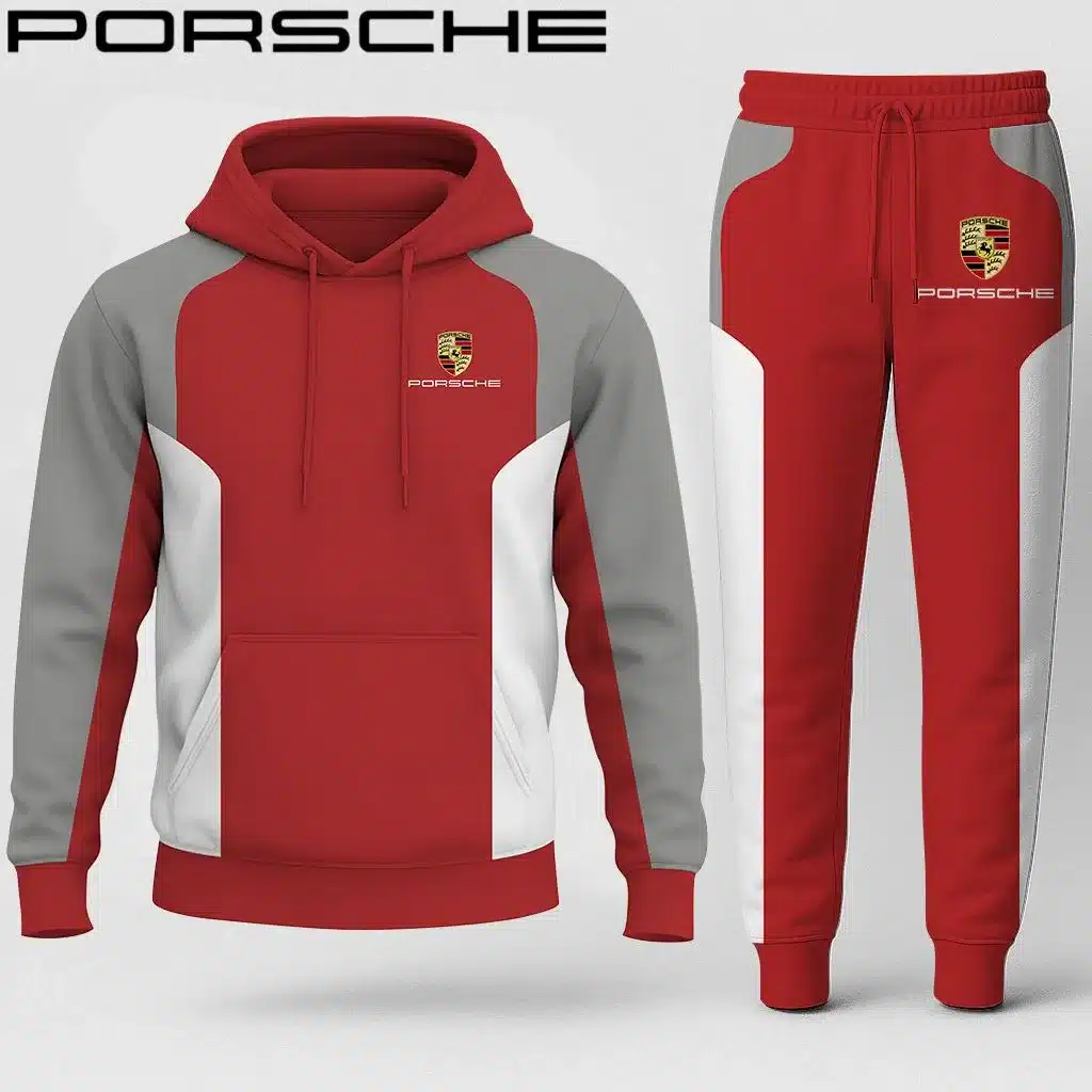 High Quality PORSCHE Hoodie & Pants Set ETX-AF+DK-PSC5810067