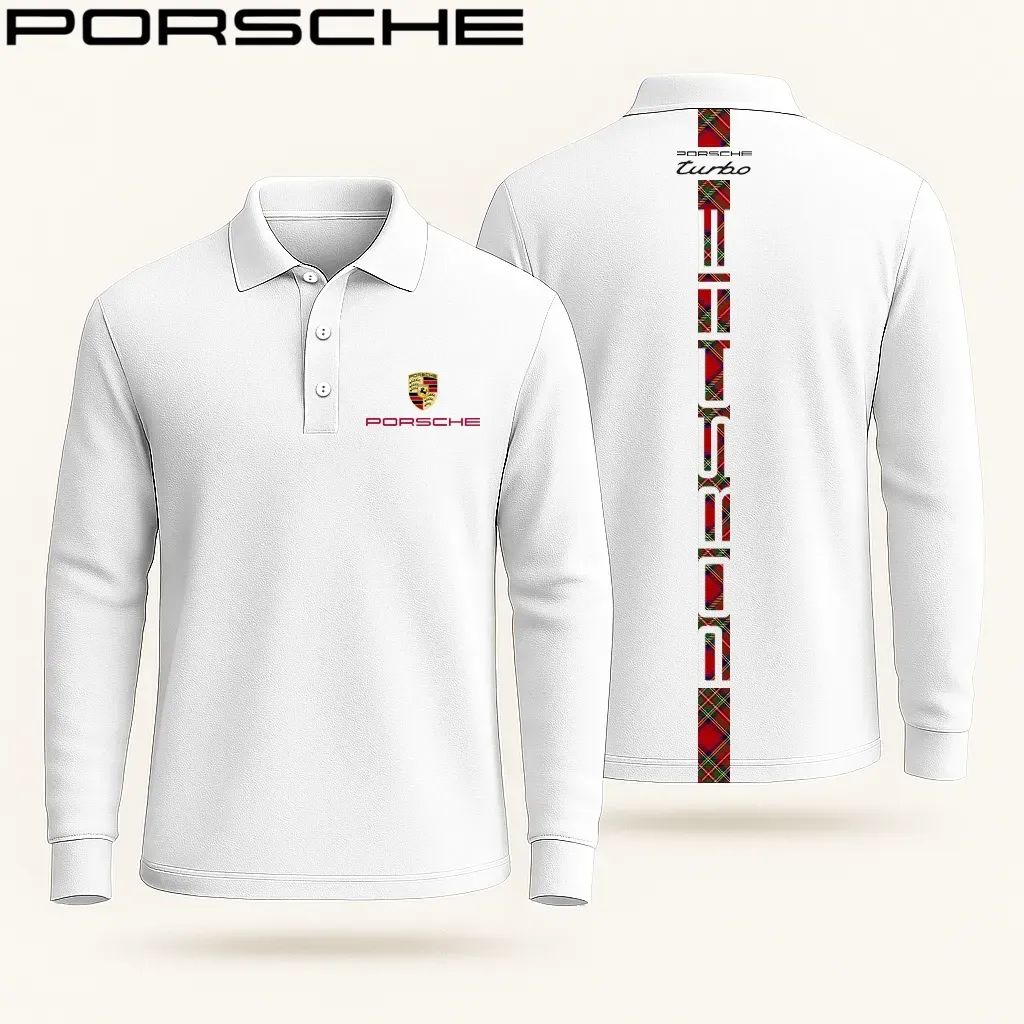 High Quality Men’s Long Sleeve Polo PORSCHE-YVWYB-PSR91401862