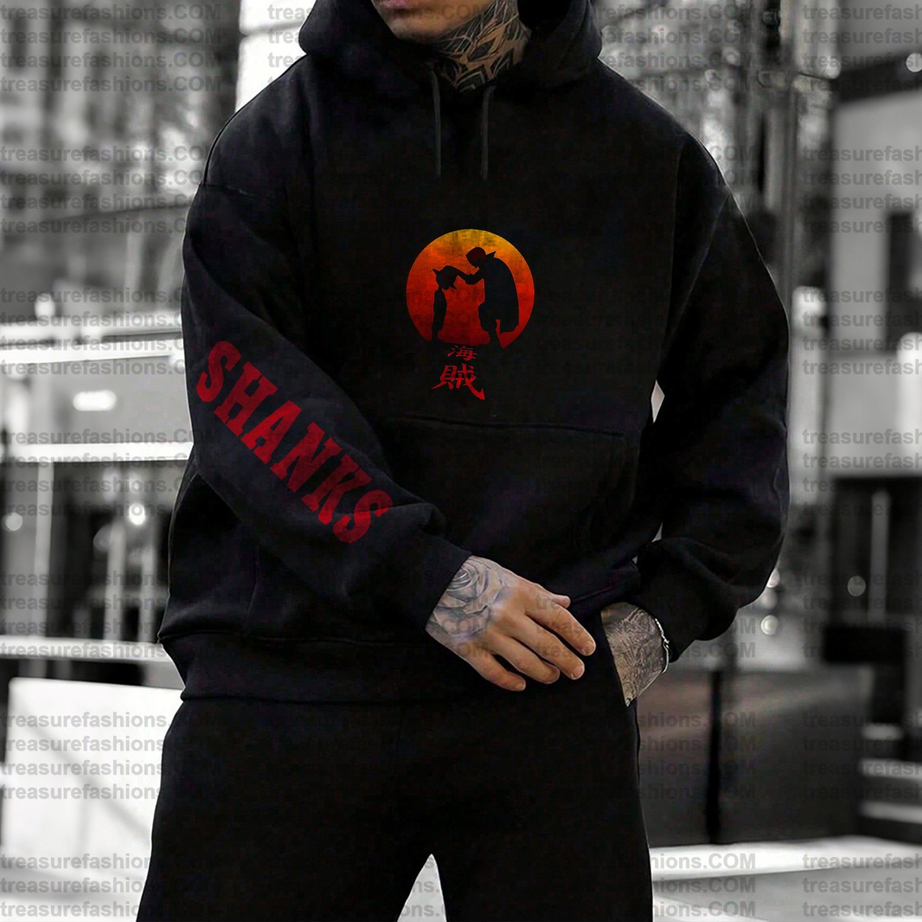 Unisex Anime Graphic Streetwear Vintage Plush Hoodie