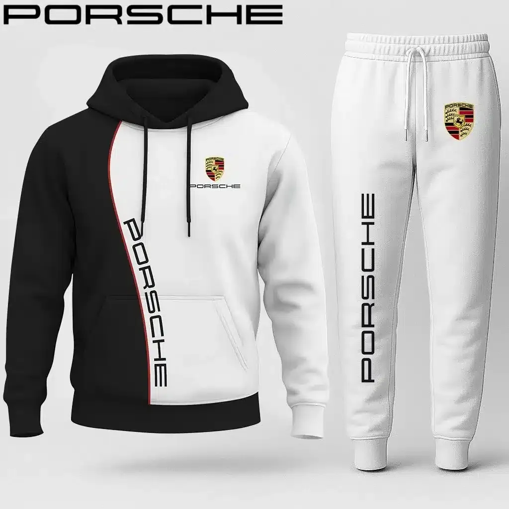 High Quality PORSCHE Hoodie & Pants Set ETX-AF+DK-PSC5810064
