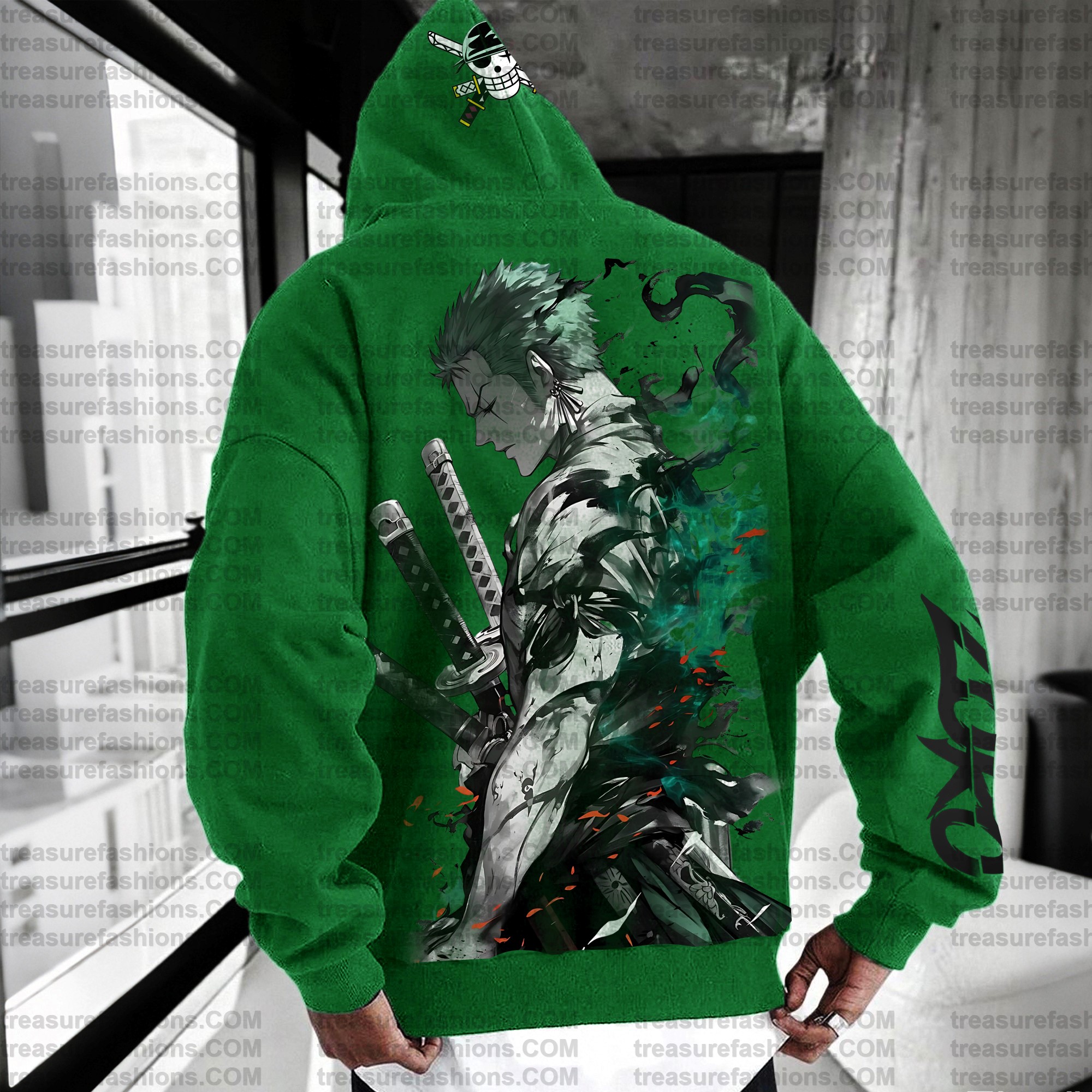 Unisex Anime Graphic Streetwear Vintage Plush Hoodie