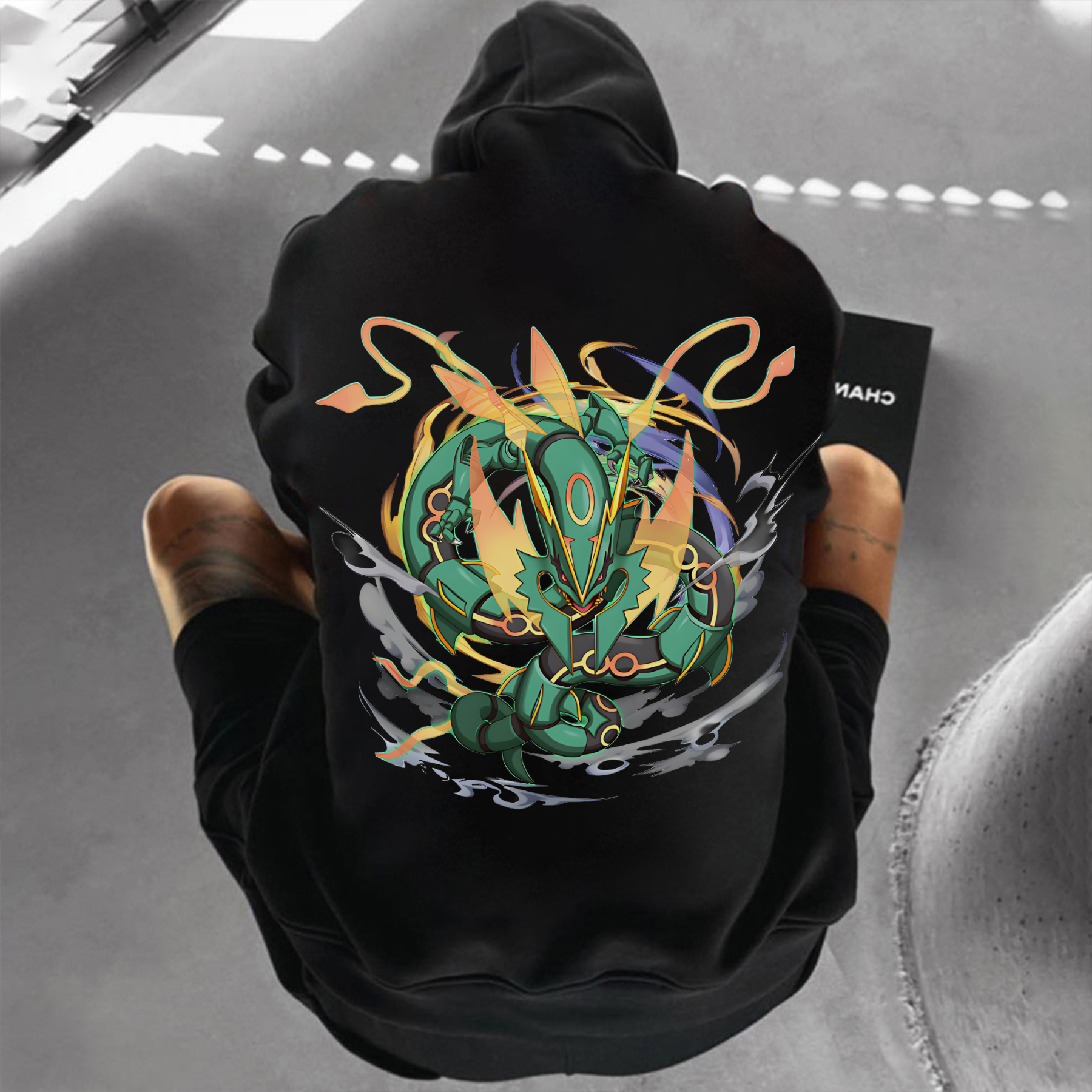 Unisex Oversized Anime Print Hoodie | One Piece