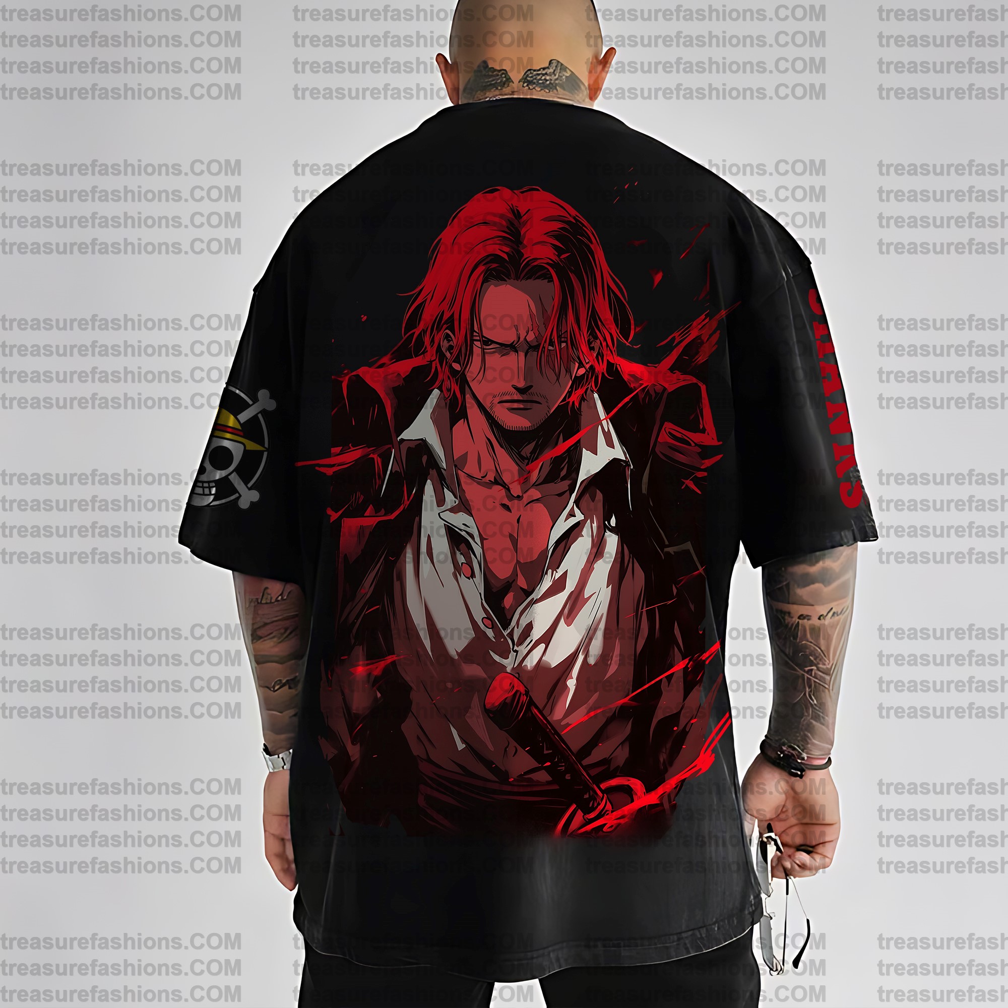 Unisex Anime Inspired Vintage T-Shirt