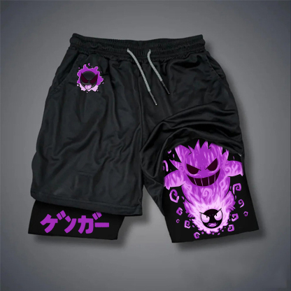 Unisex Casual Anime Streetwear Shorts