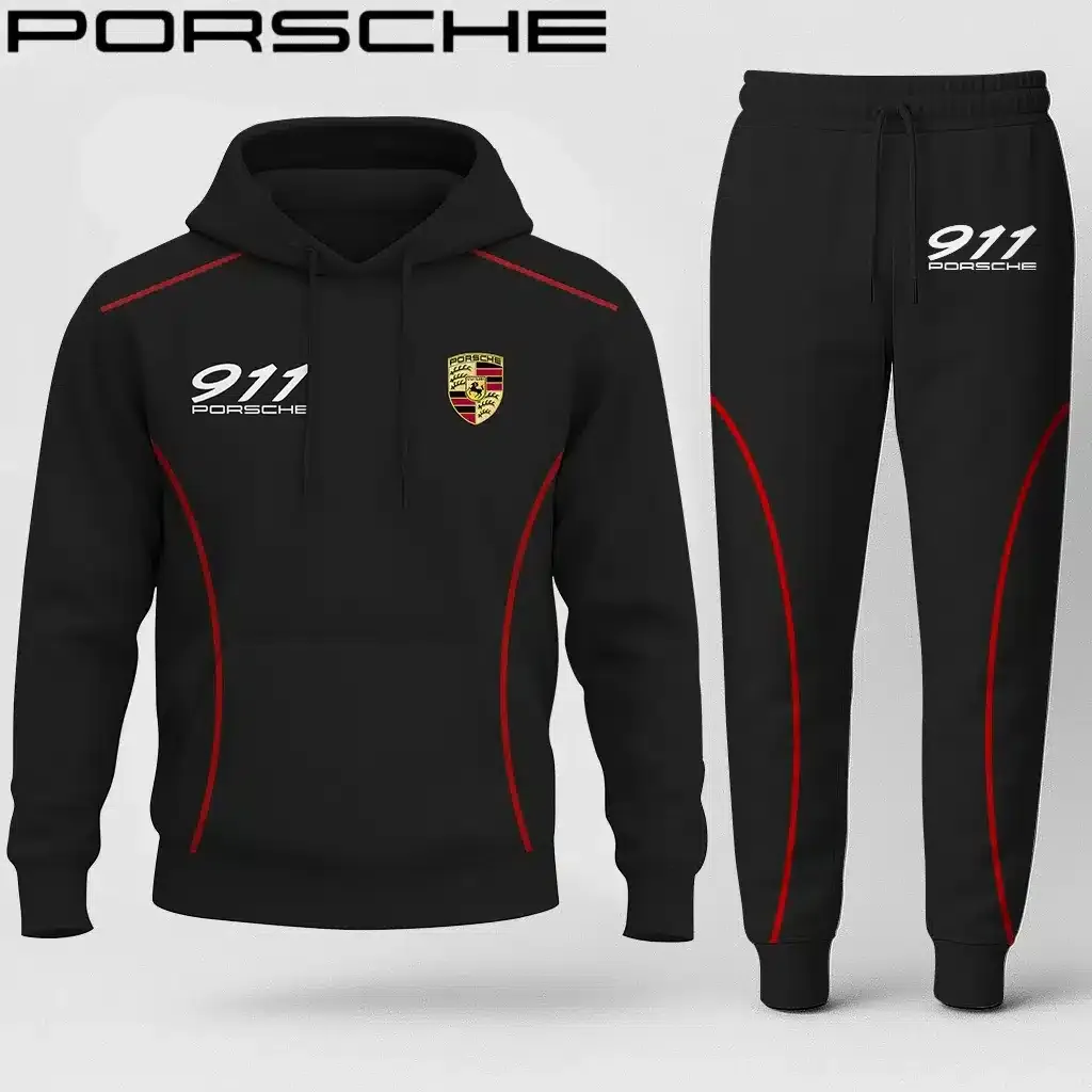High Quality PORSCHE Hoodie & Pants Set ETX-AF+DK-PSC5810062