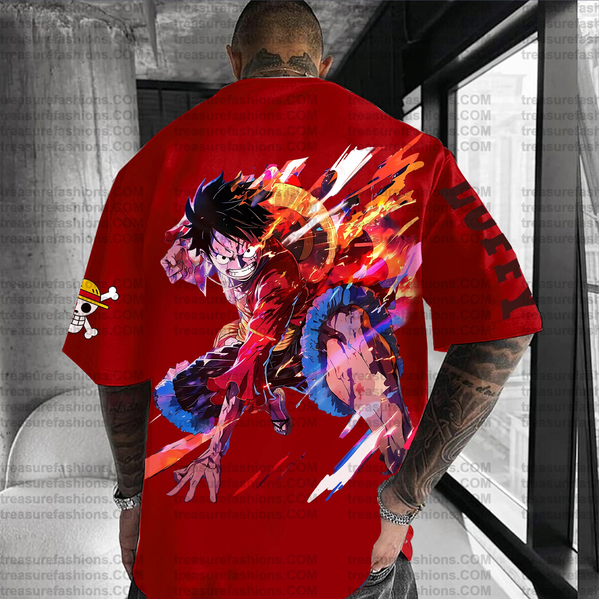 Unisex Anime Inspired Vintage T-Shirt