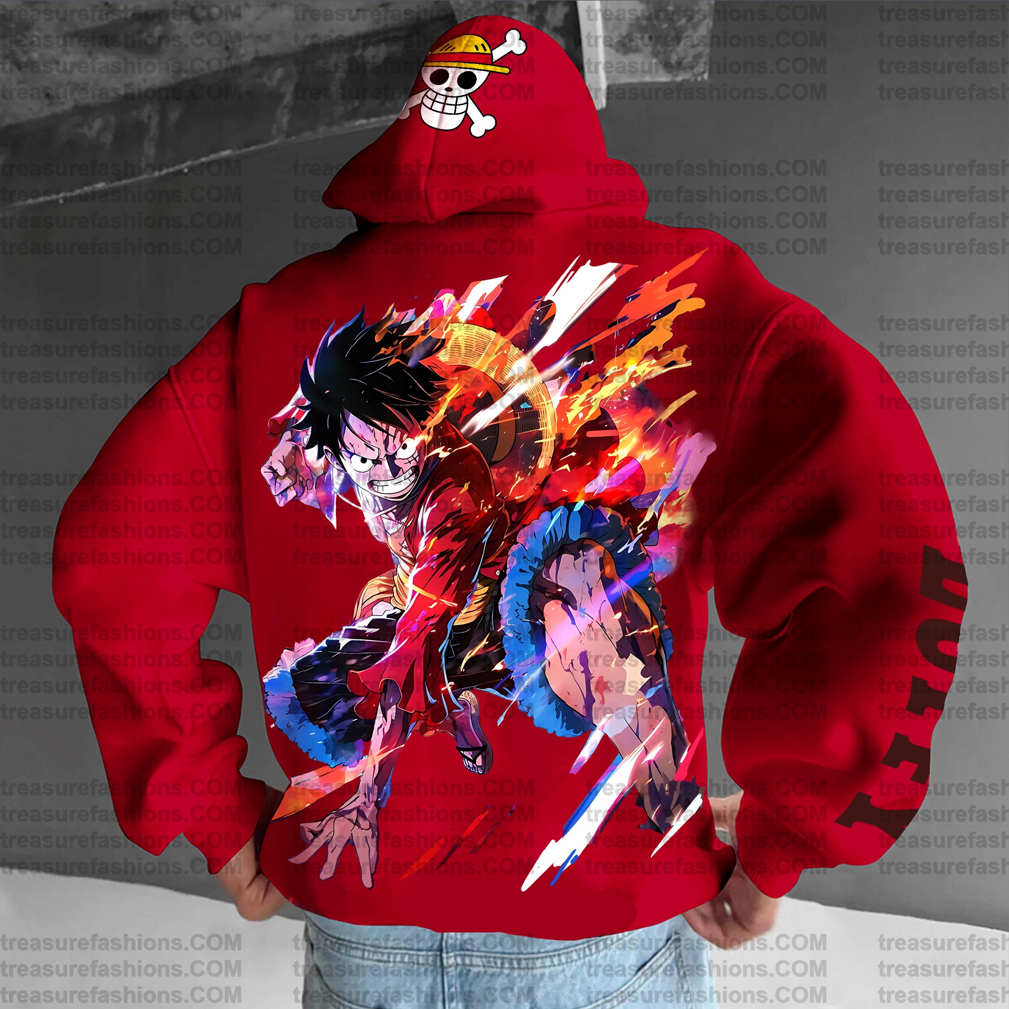 Unisex Anime Graphic Streetwear Vintage Plush Hoodie