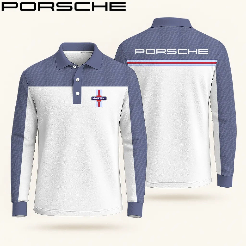 High Quality Men’s Long Sleeve Polo PORSCHE-YVWYB-PSR91401873