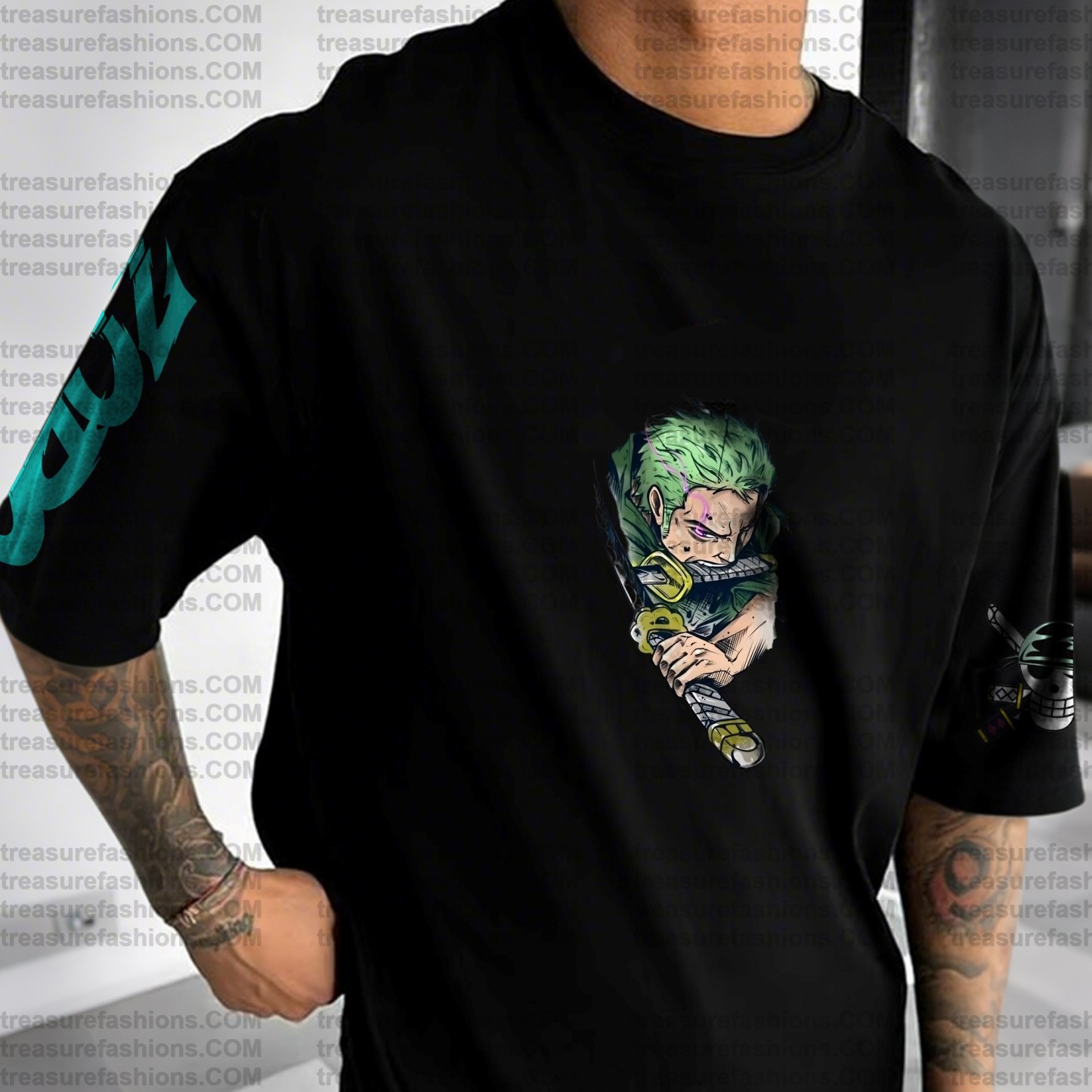 Unisex Anime Inspired Vintage T-Shirt