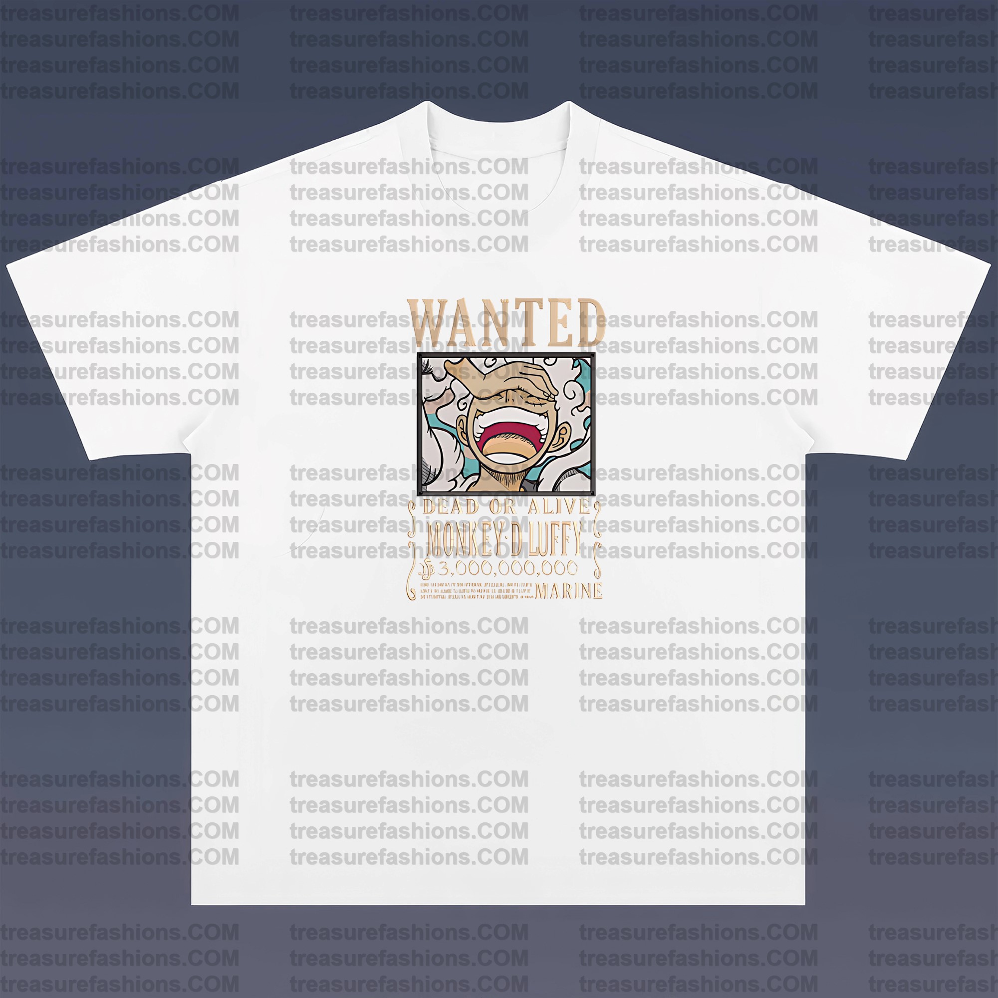 Unisex Anime Embroidered T-Shirt