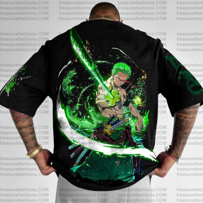 Unisex Anime Inspired Vintage T-Shirt