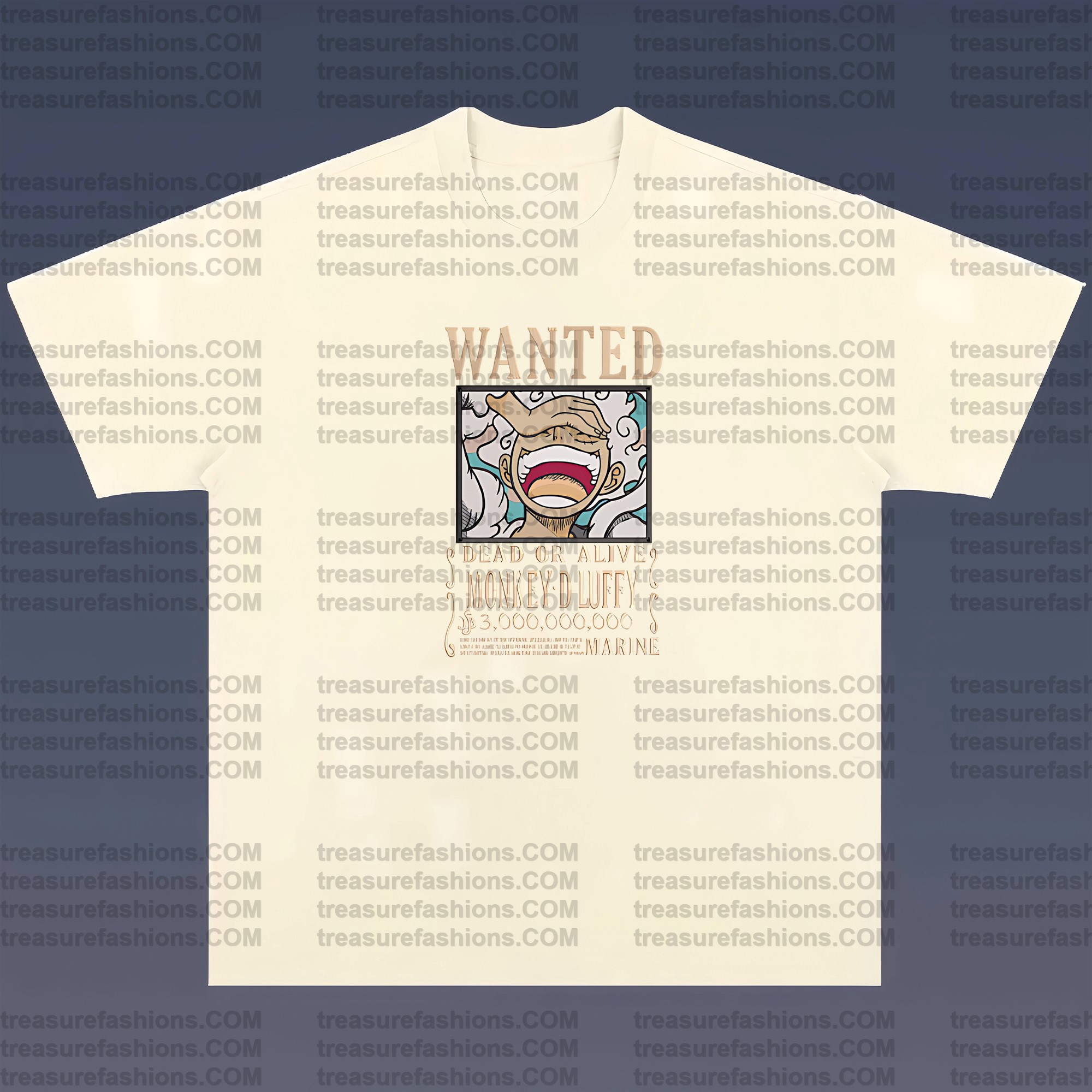 Unisex Anime Embroidered T-Shirt