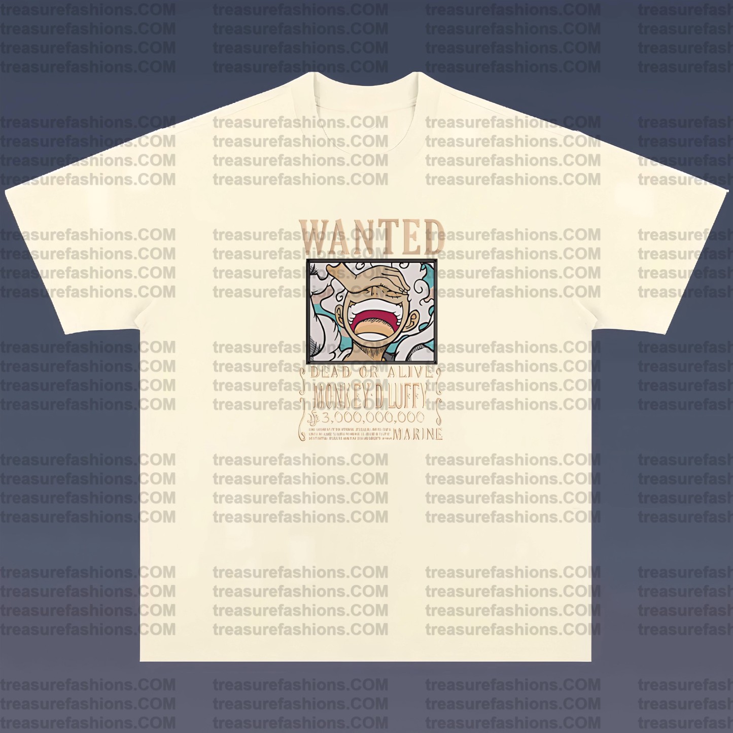 Unisex Anime Embroidered T-Shirt