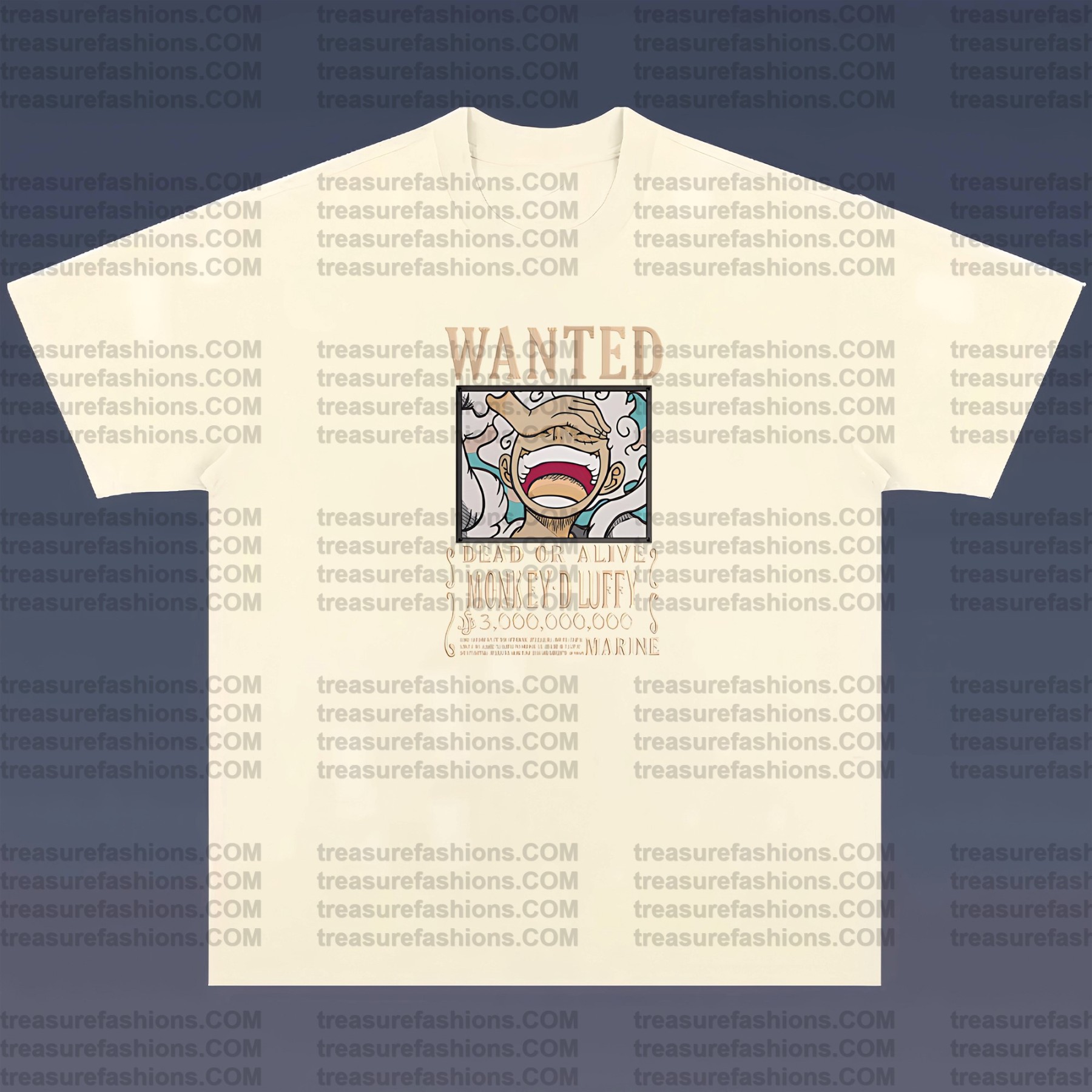 Unisex Anime Embroidered T-Shirt