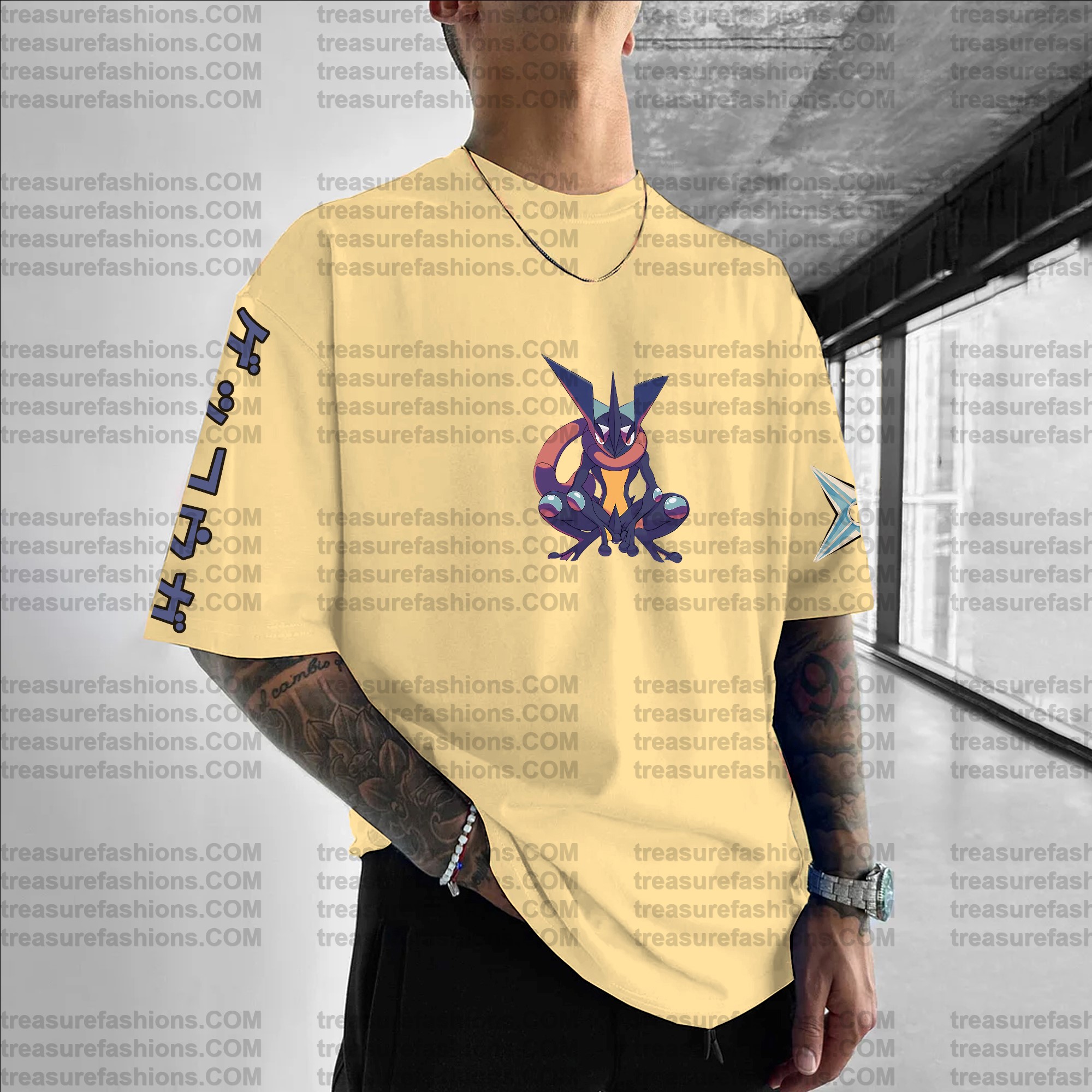 Unisex Anime Inspired Vintage T-Shirt