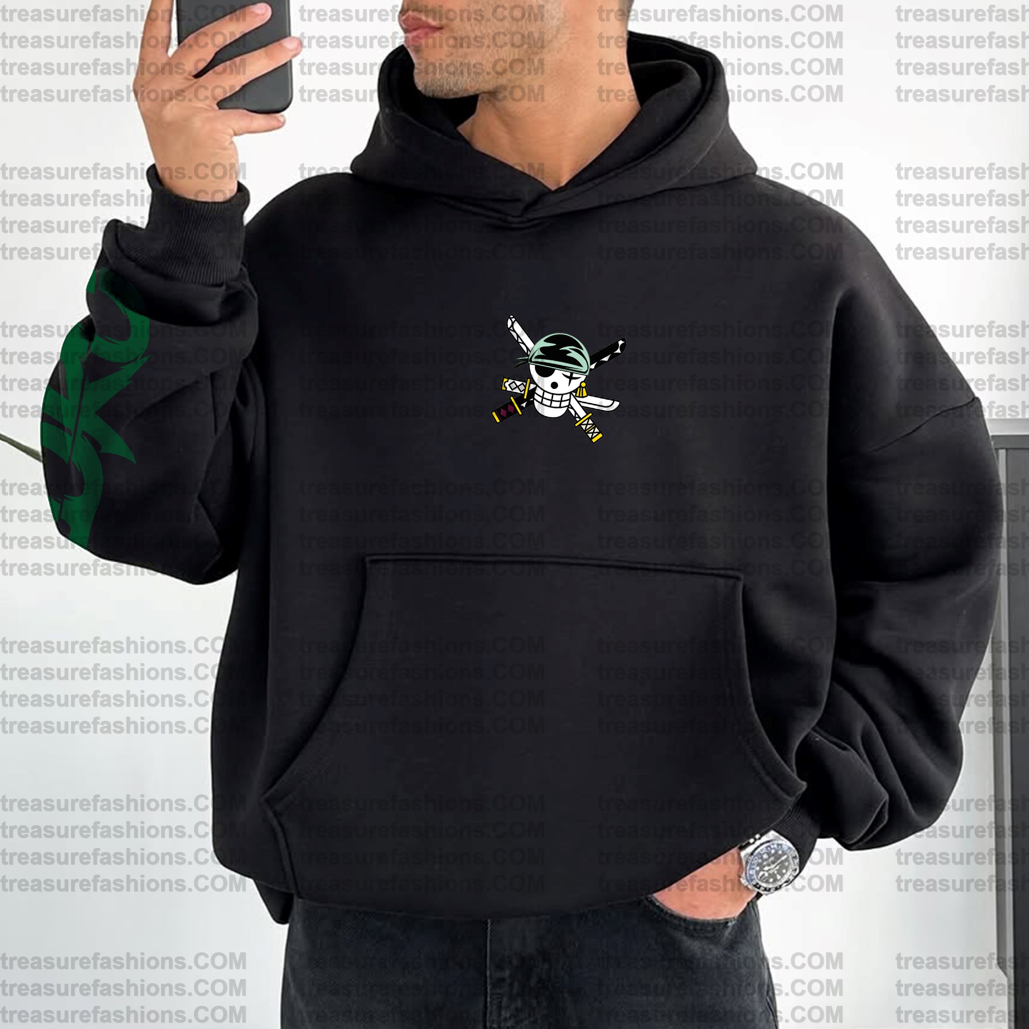 Unisex Anime Graphic Streetwear Vintage Plush Hoodie