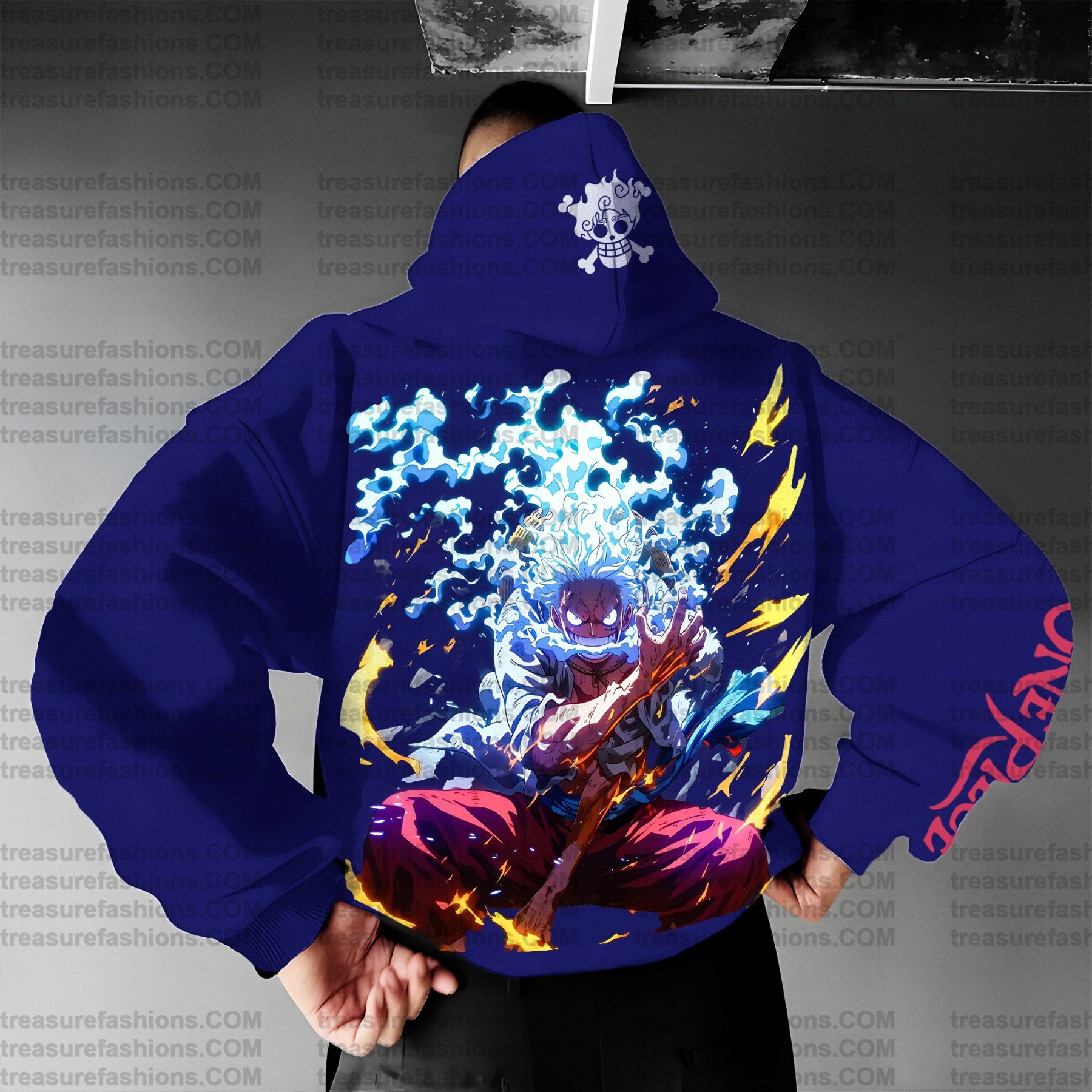 Unisex Anime Graphic Streetwear Vintage Plush Hoodie