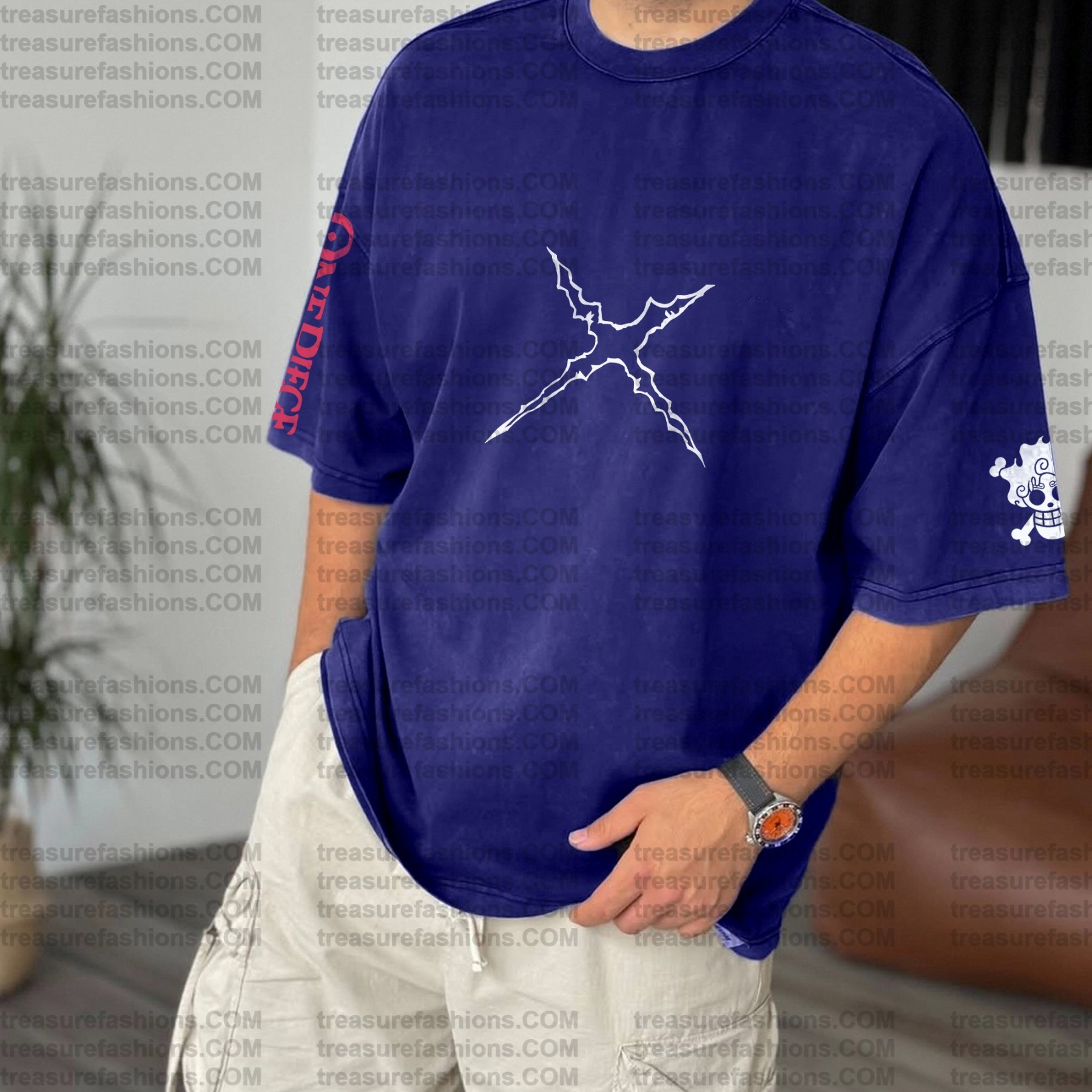 Unisex Anime Inspired Vintage T-Shirt