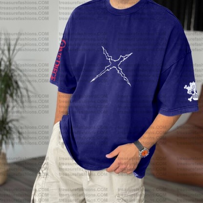 Unisex Anime Inspired Vintage T-Shirt