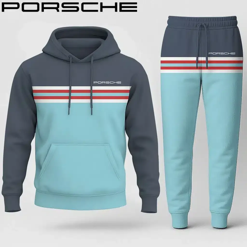 High Quality PORSCHE Hoodie & Pants Set ETX-AF+DK-PSC5810076