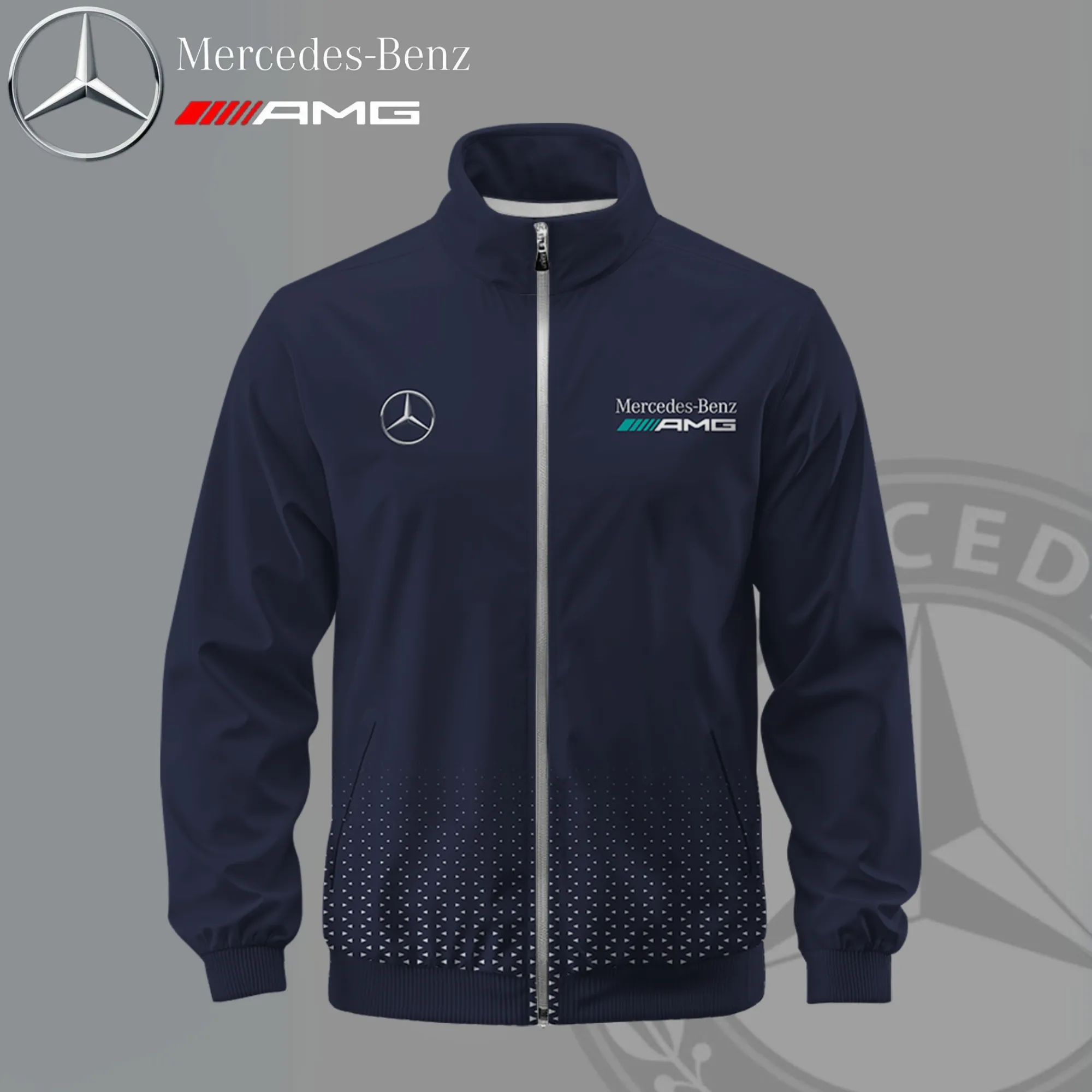 High Quality MERCEDES Stand Collar Jacket ETX-GJK-EUB01381505