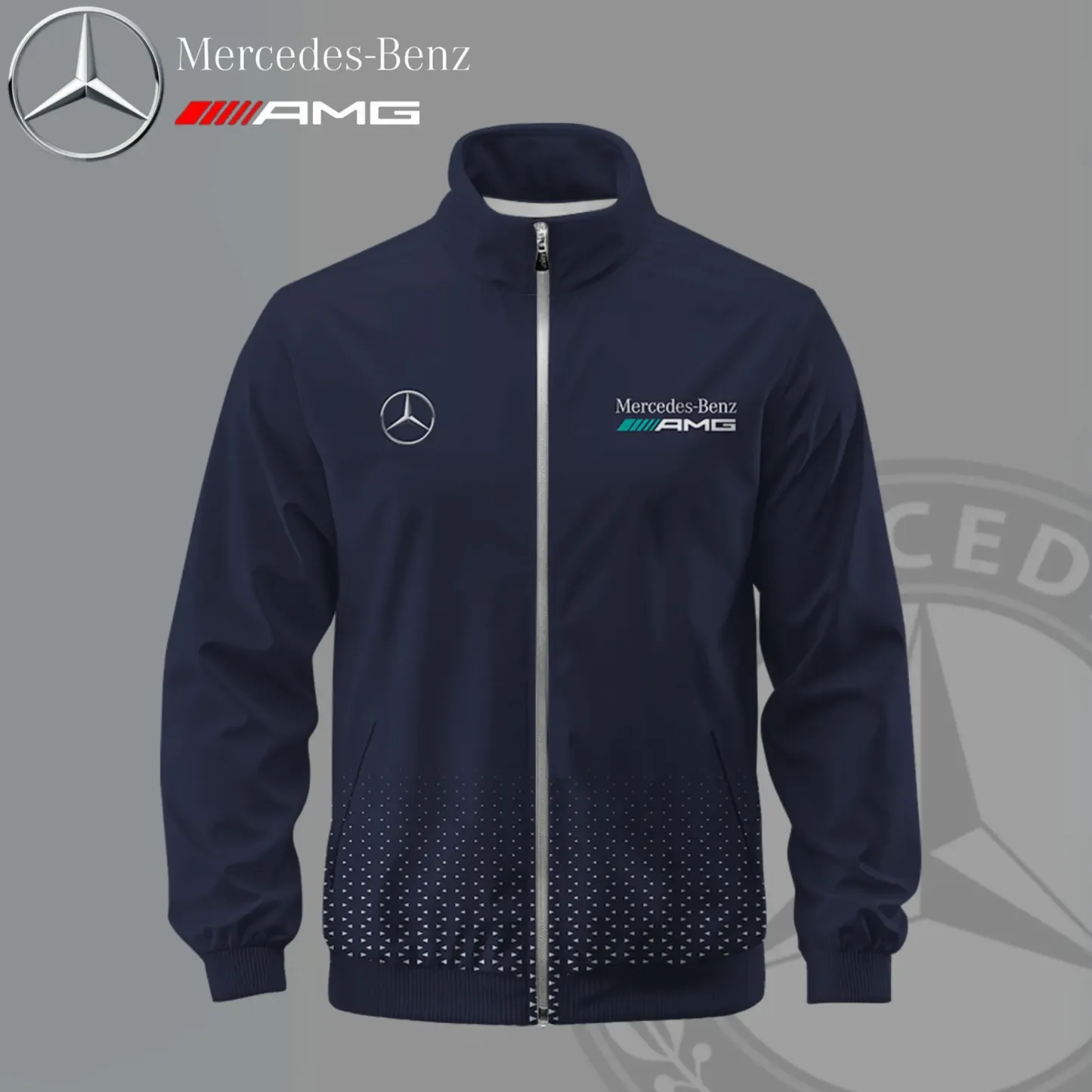 High Quality MERCEDES Stand Collar Jacket ETX-GJK-EUB01381505
