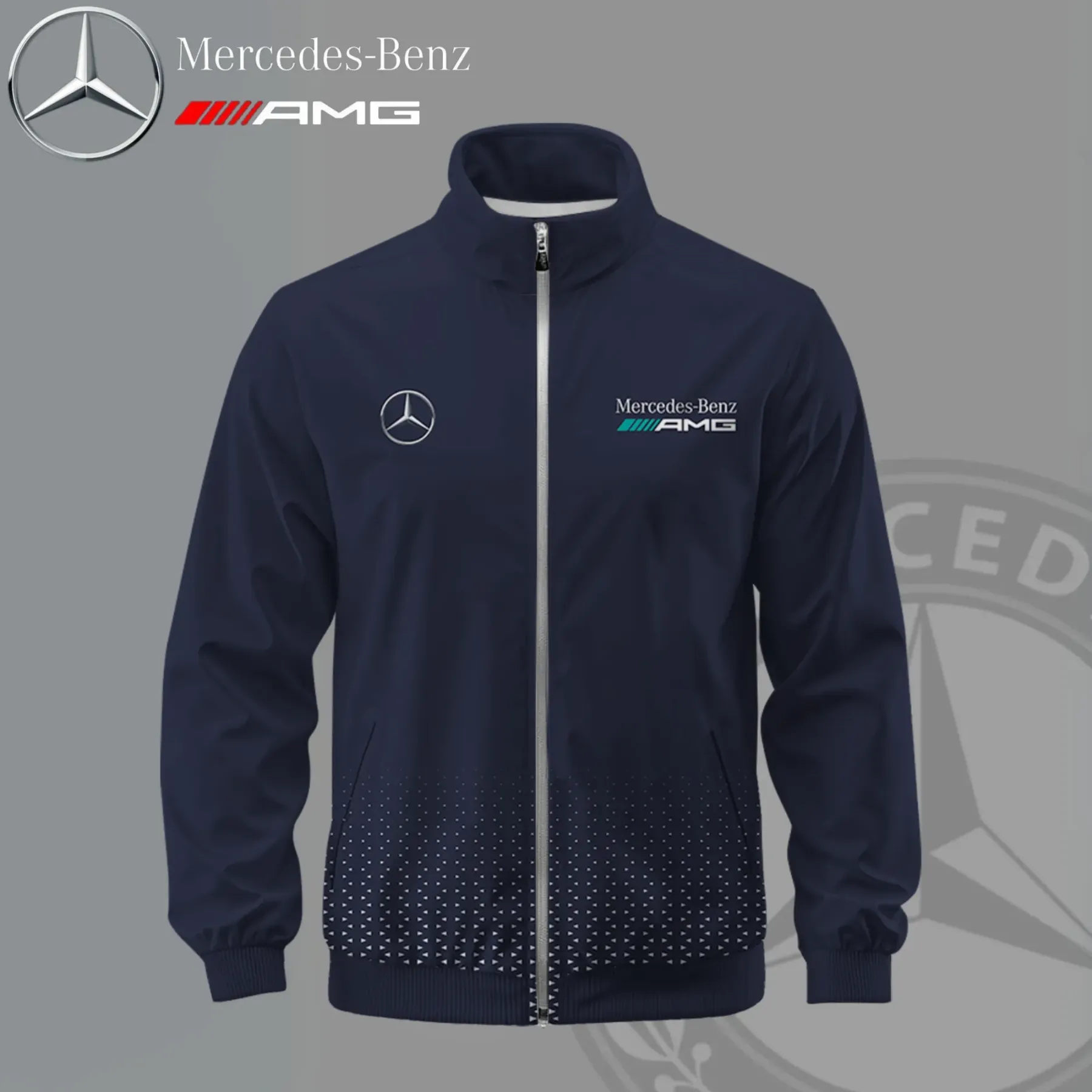 High Quality MERCEDES Stand Collar Jacket ETX-GJK-EUB01381505