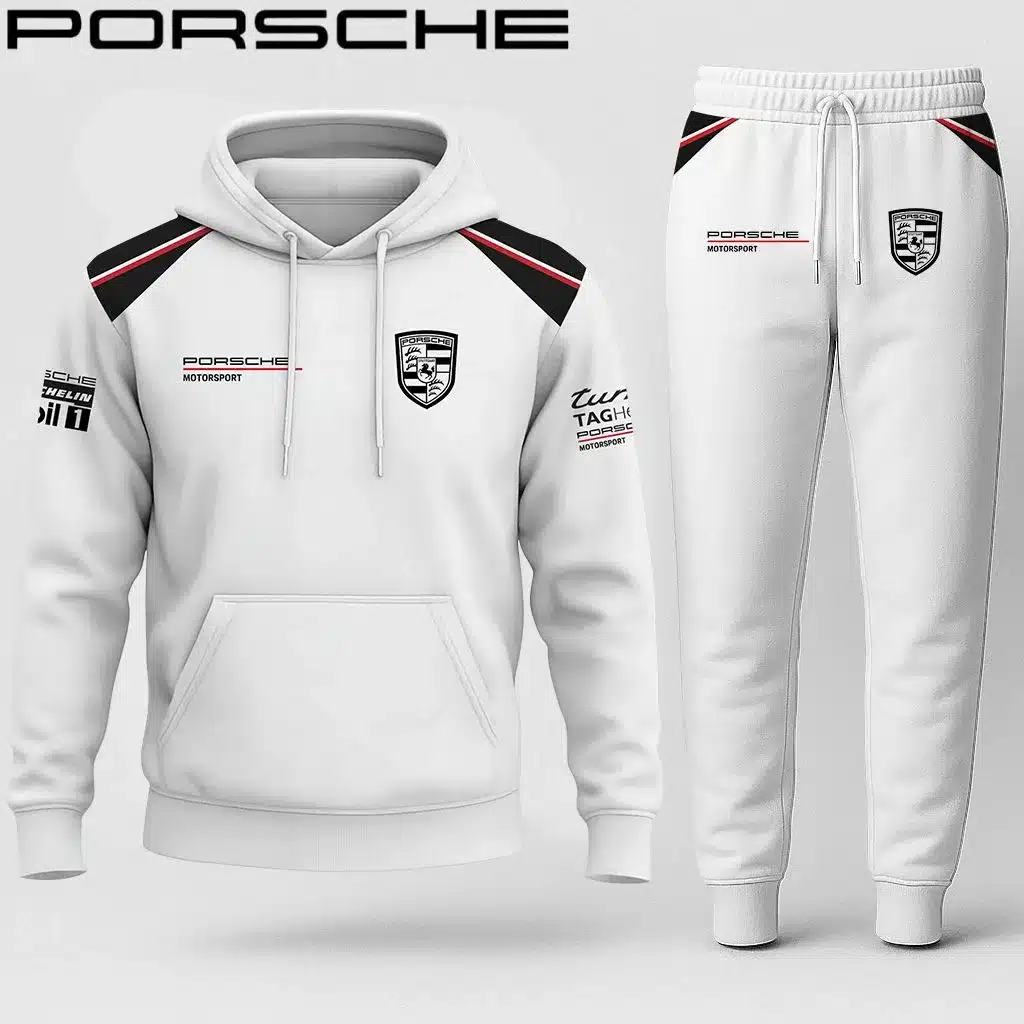 High Quality PORSCHE Hoodie & Pants Set ETX-AF+DK-PSC5810074