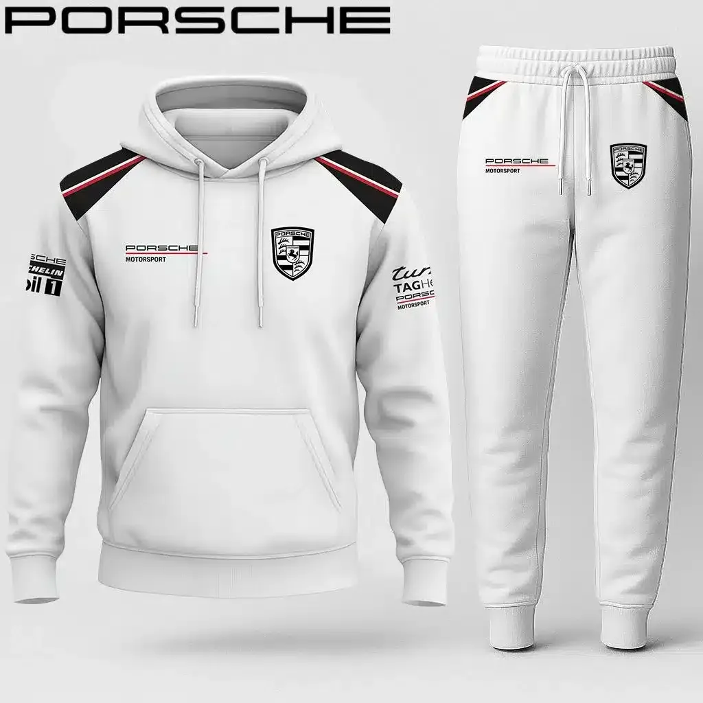 High Quality PORSCHE Hoodie & Pants Set ETX-AF+DK-PSC5810074