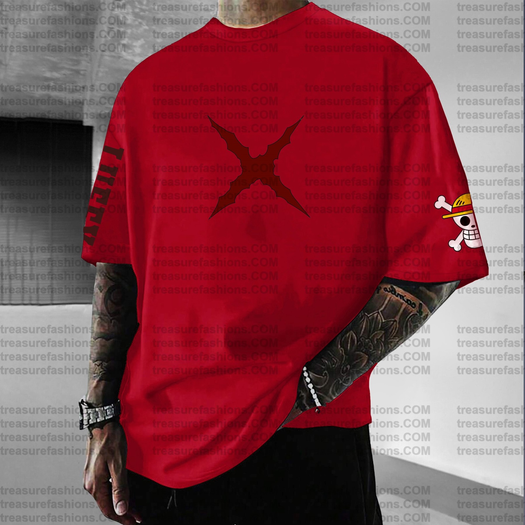 Unisex Anime Inspired Vintage T-Shirt