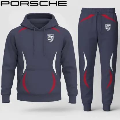 High Quality PORSCHE Hoodie & Pants Set ETX-AF+DK-PSC5810072
