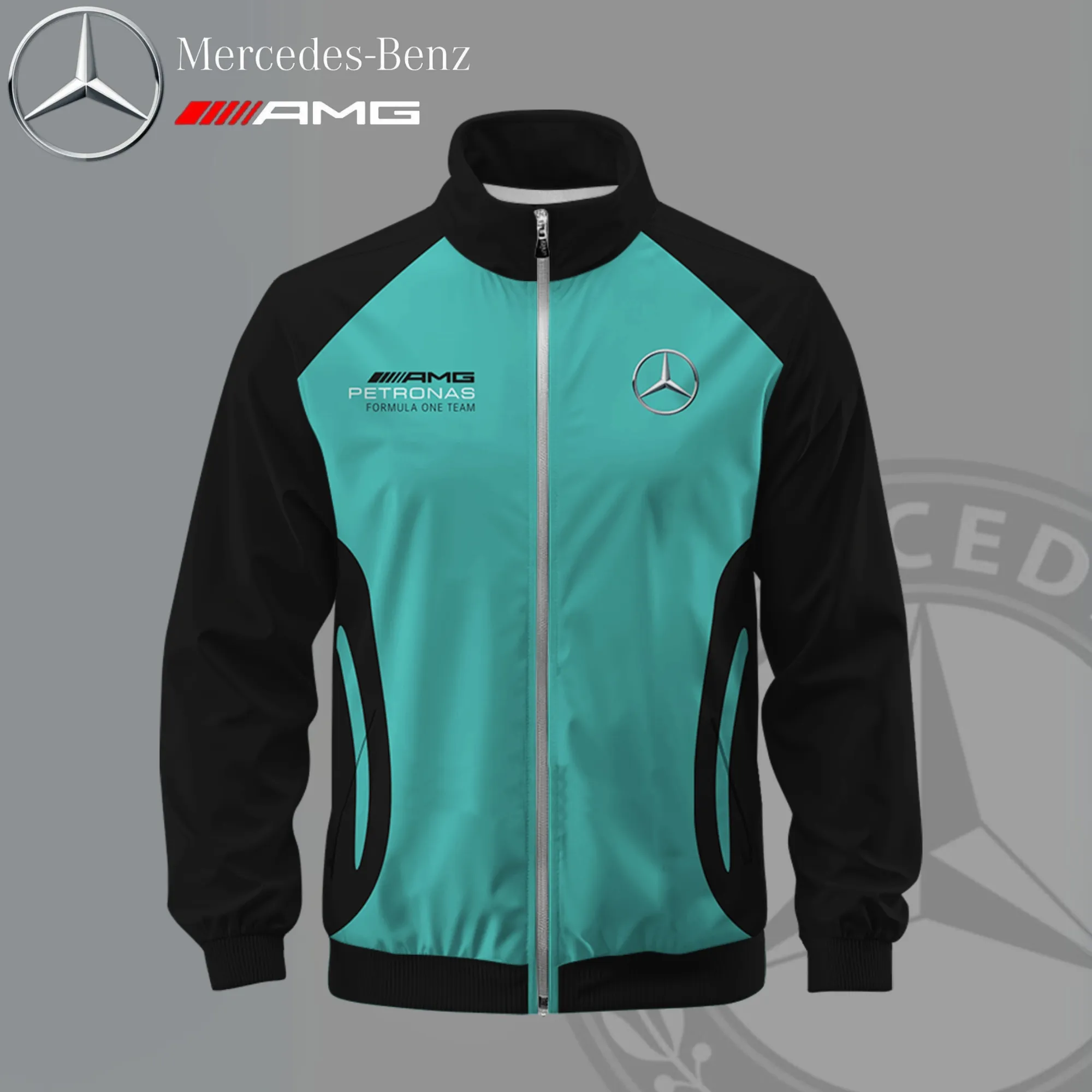 High Quality MERCEDES Stand Collar Jacket ETX-GJK-EUB01381509