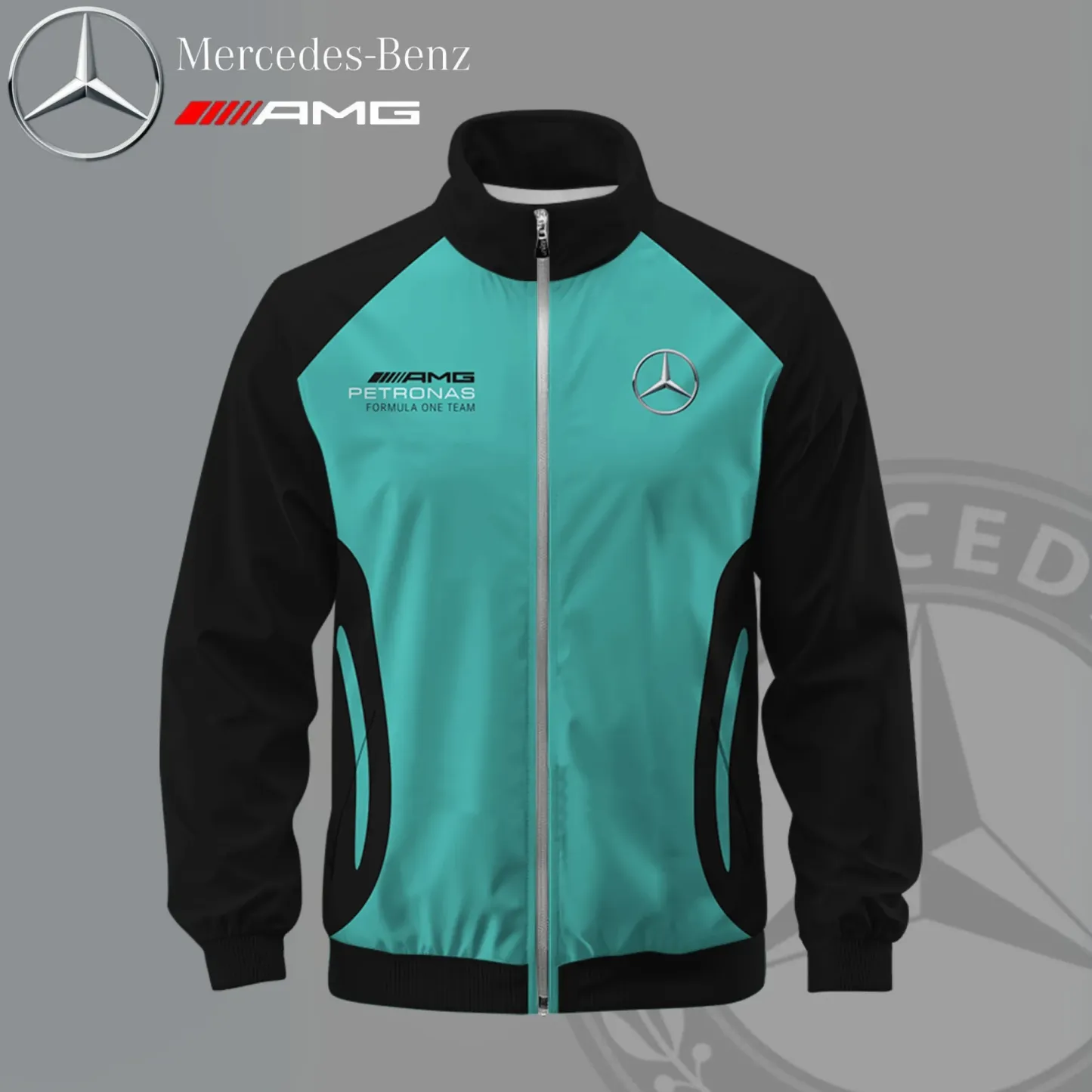 High Quality MERCEDES Stand Collar Jacket ETX-GJK-EUB01381509