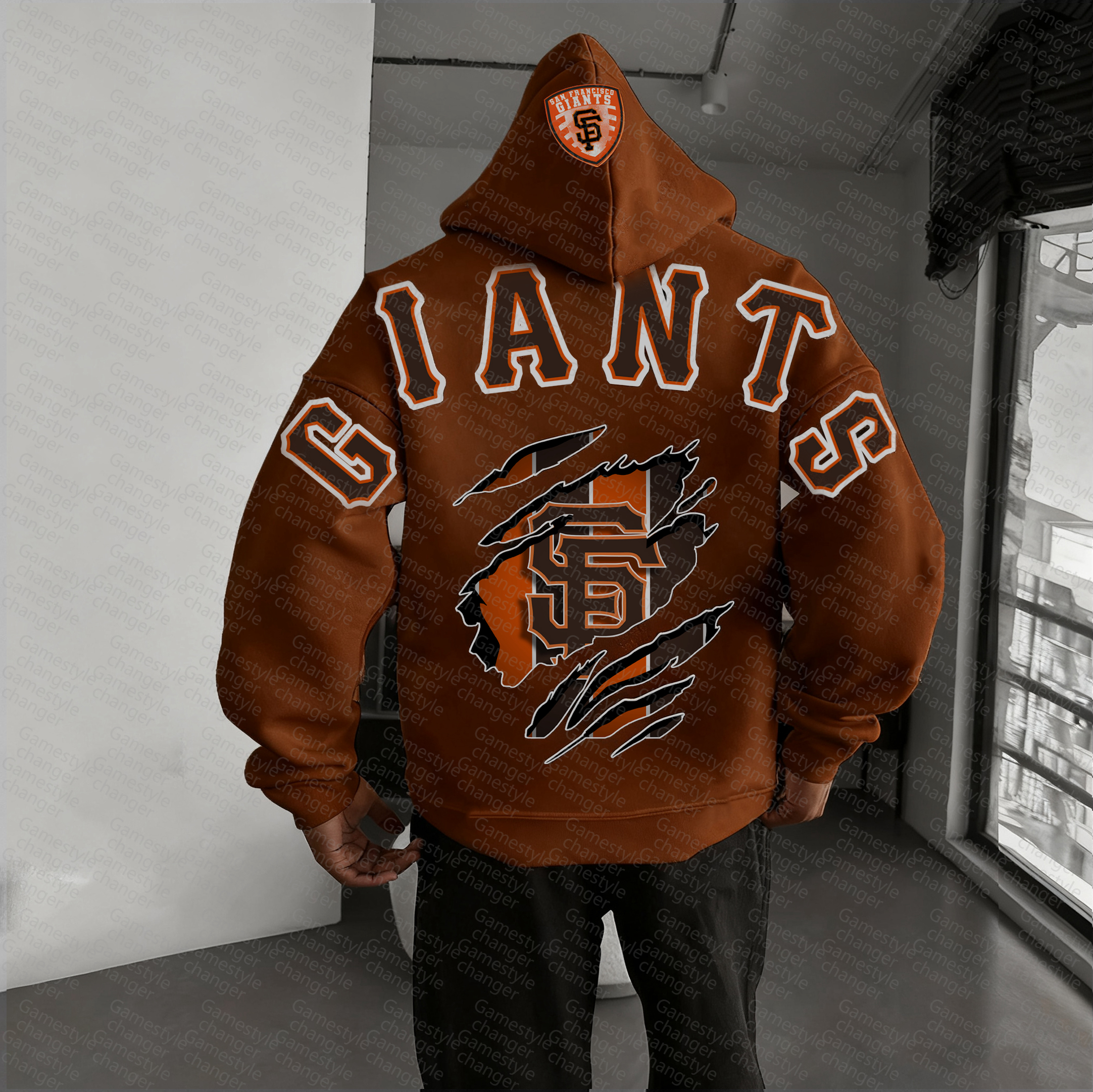 Unisex "Texas Rangers" Graphic Streetwear Vintage Plush Hoodie