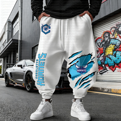 Unisex  Casual  Streetwear Pants