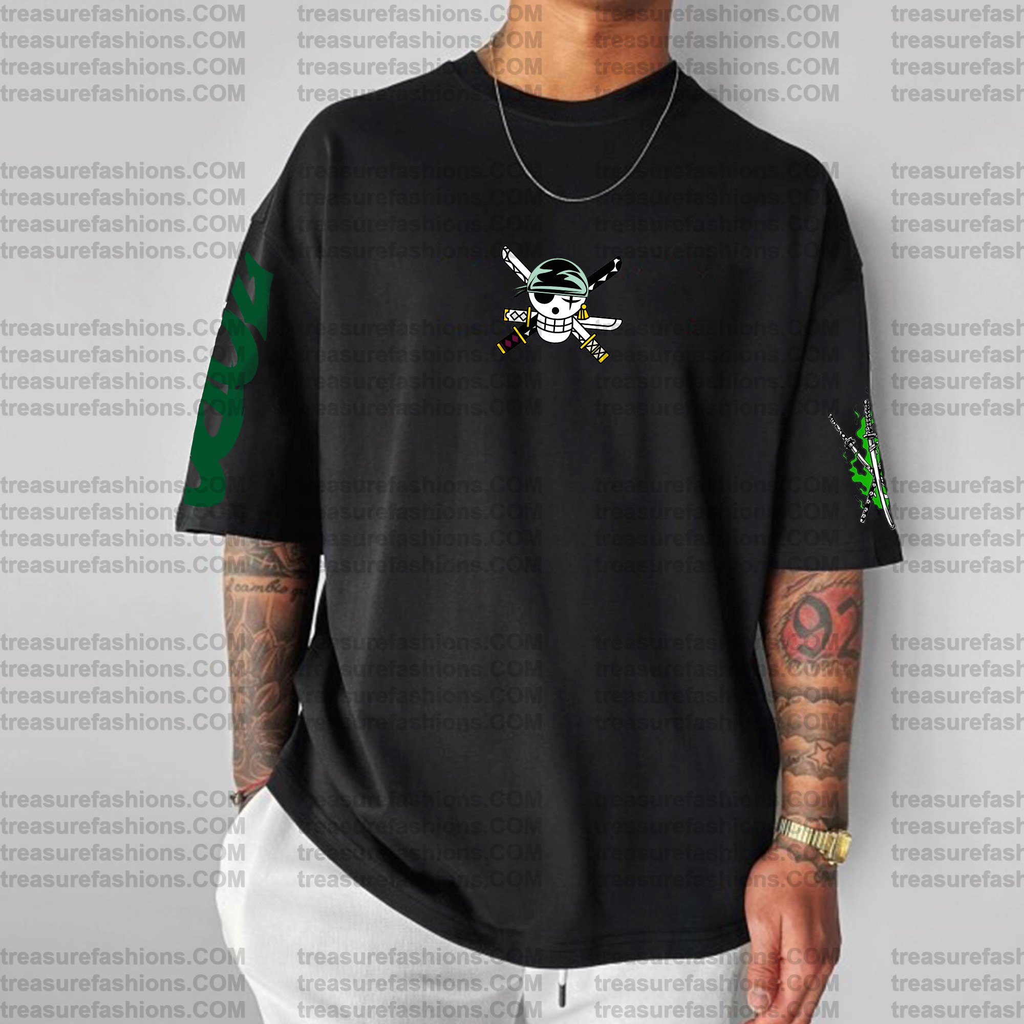 Unisex Anime Inspired Vintage T-Shirt