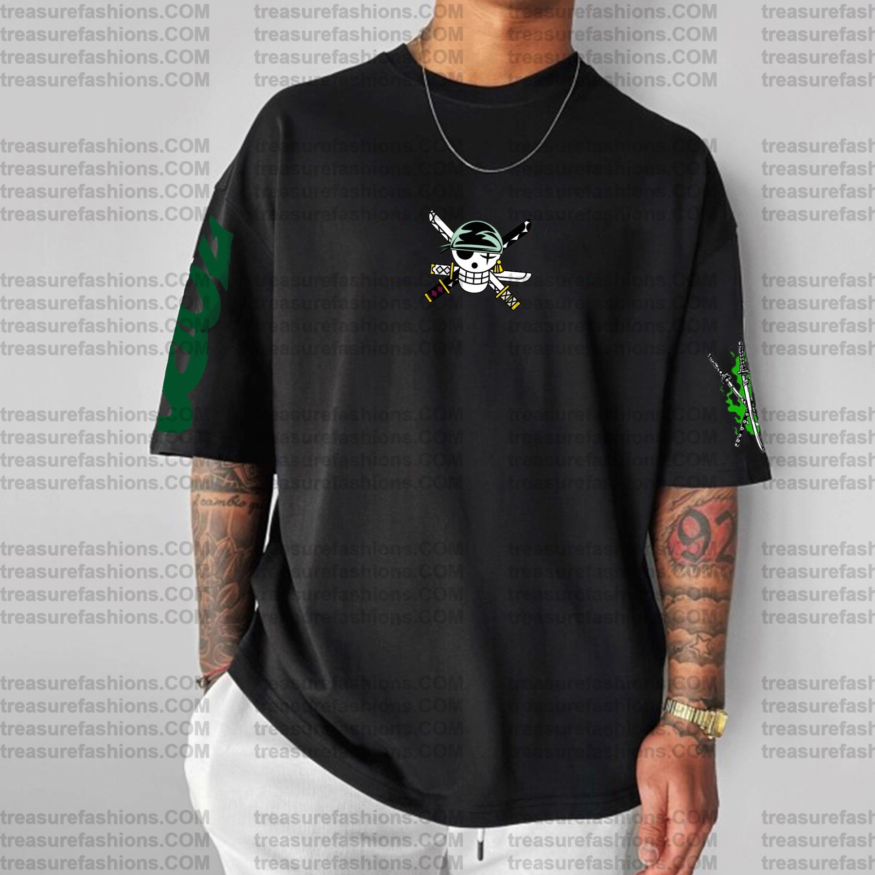 Unisex Anime Inspired Vintage T-Shirt