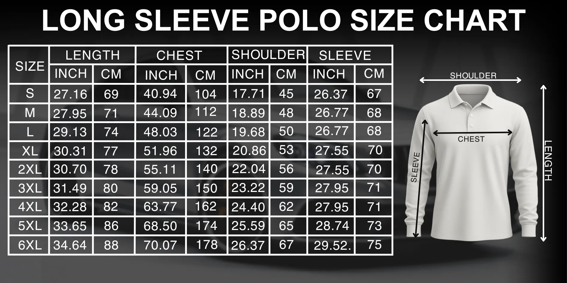 High Quality Men’s Long Sleeve Polo PORSCHE-YVWYB-PSR91401874