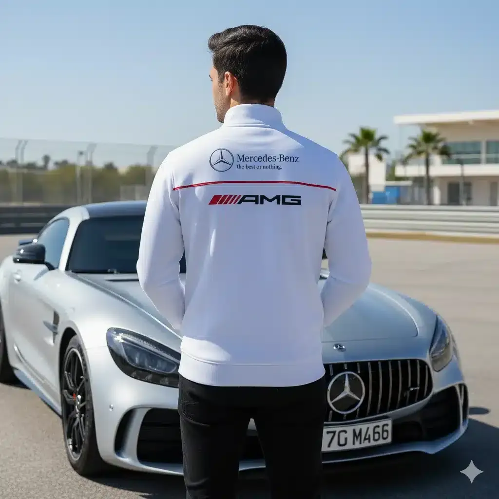 High Quality MERCEDES Stand Collar Jacket ETX-GJK-LMT9104809