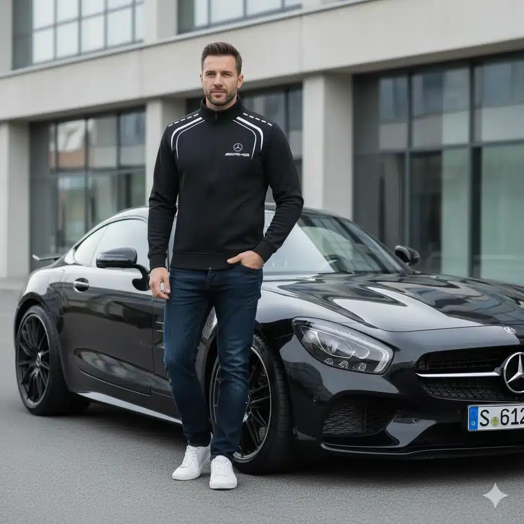 High Quality MERCEDES Stand Collar Jacket ETX-GJK-LMT9104801